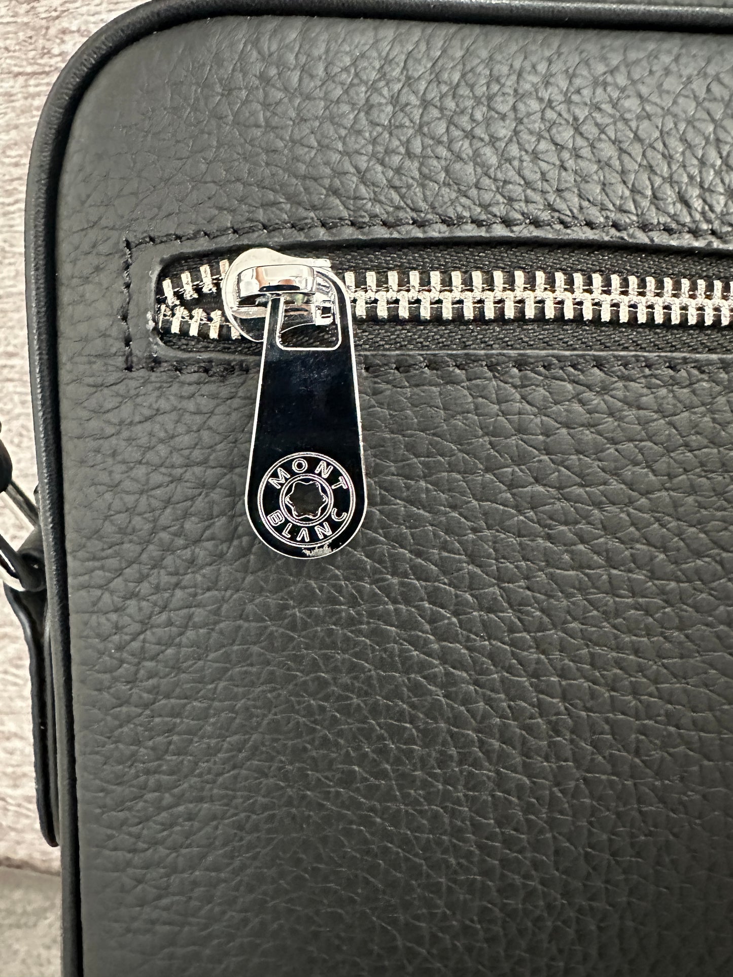 Bolsa cross tipo Mar1conera de Piel Genuina MB