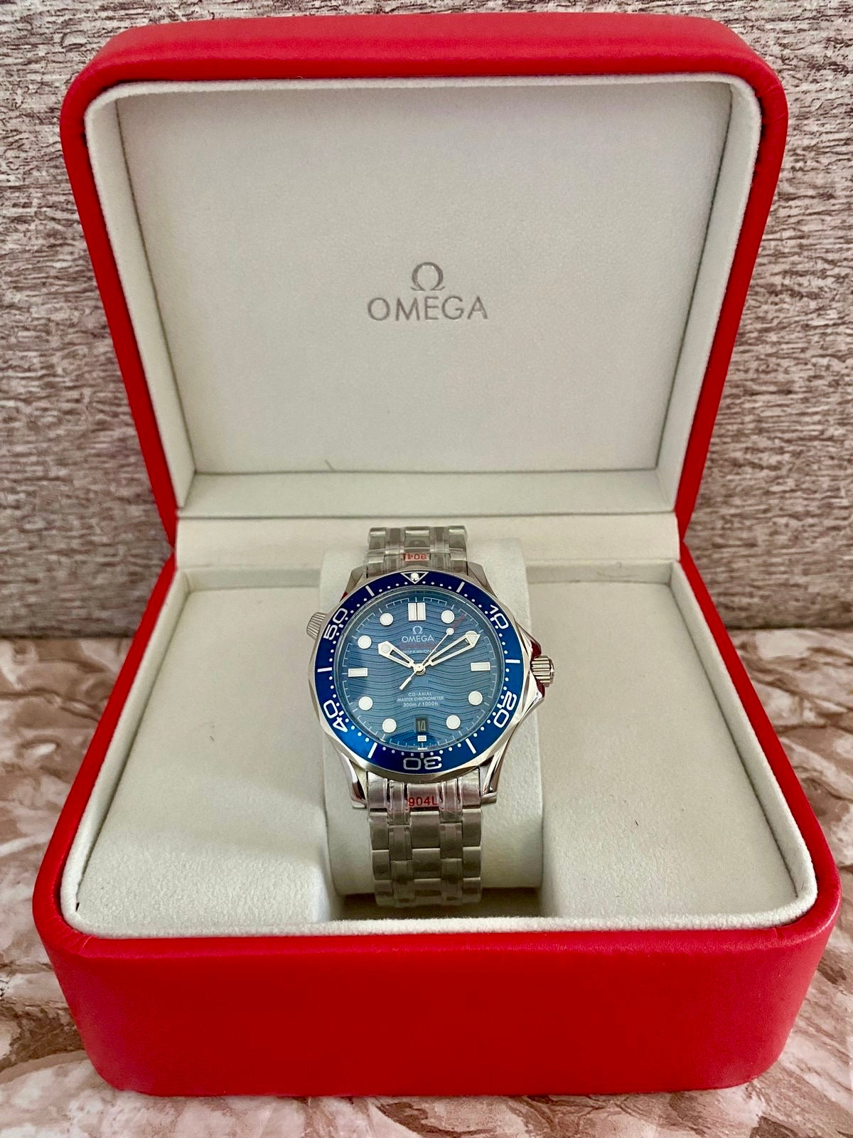 Reloj Sea Master AAA Automatico azul