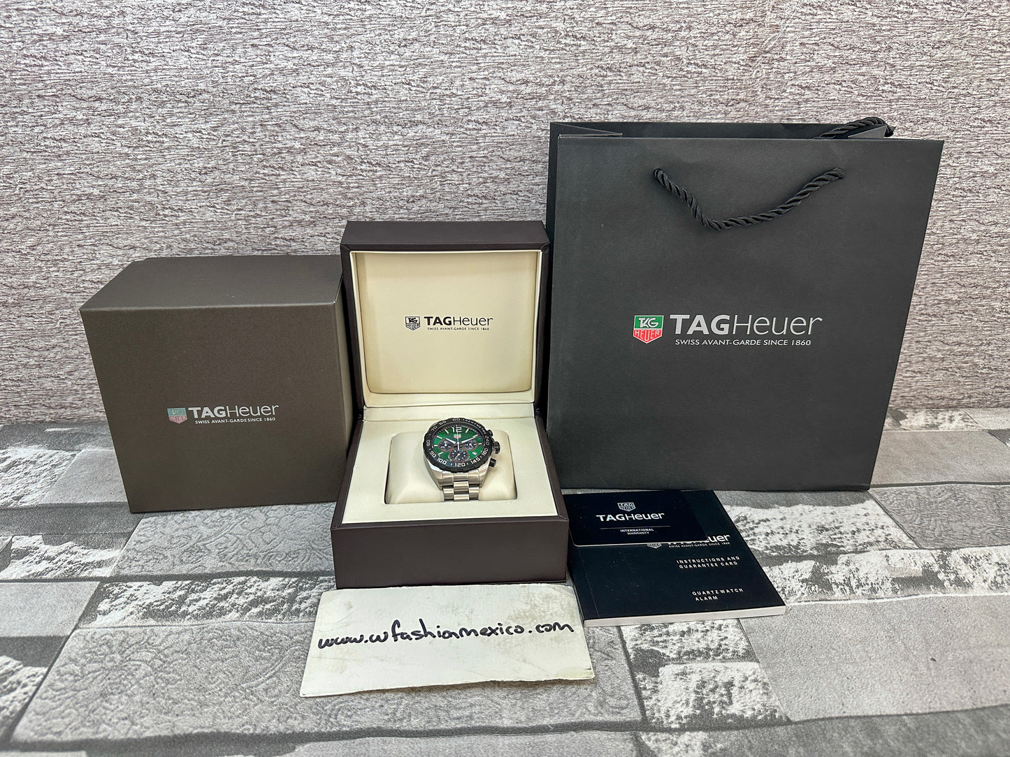 Reloj F1, AAA, Quartz, verde