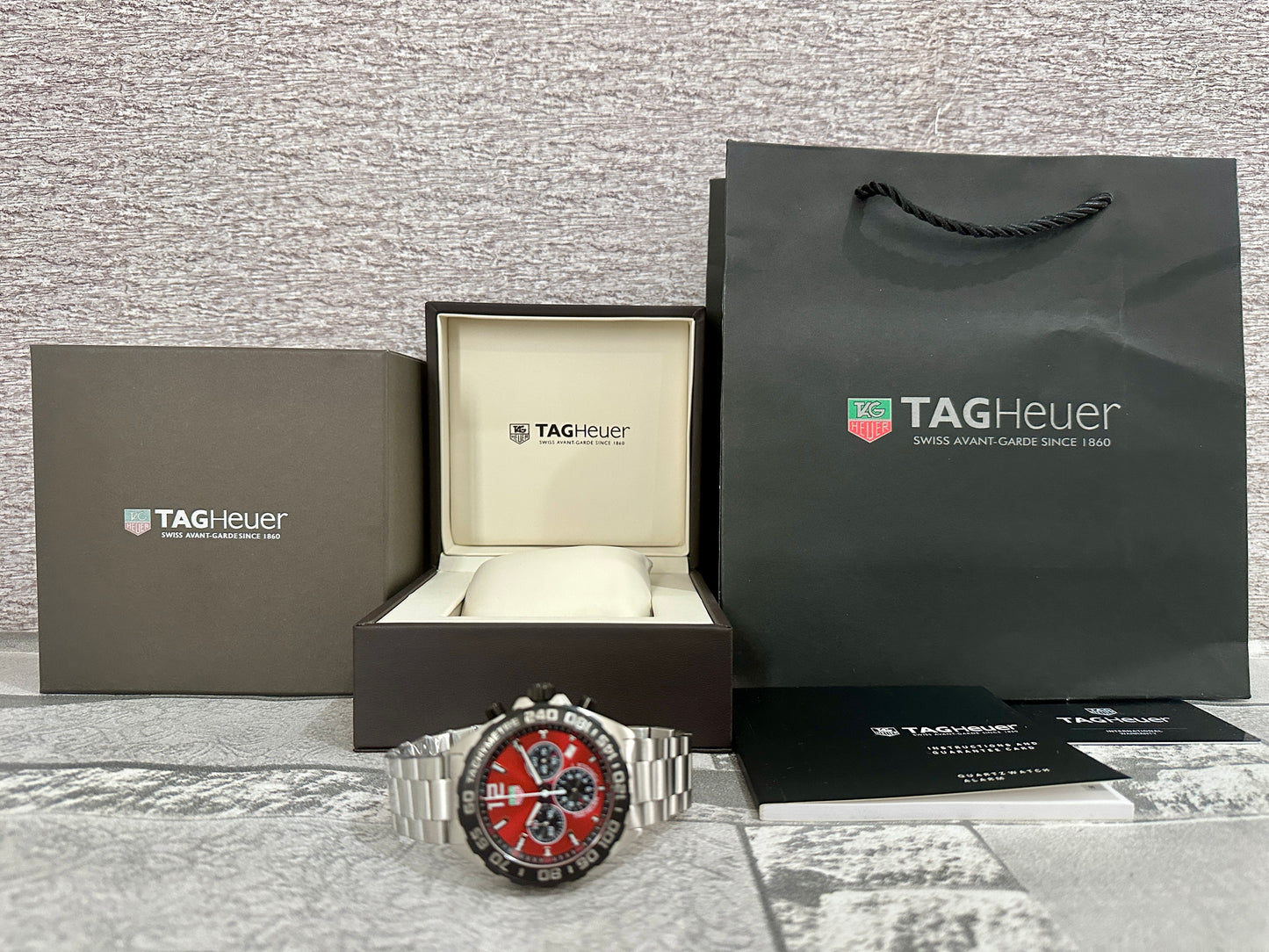 Reloj F1, AAA, Quartz, rojo