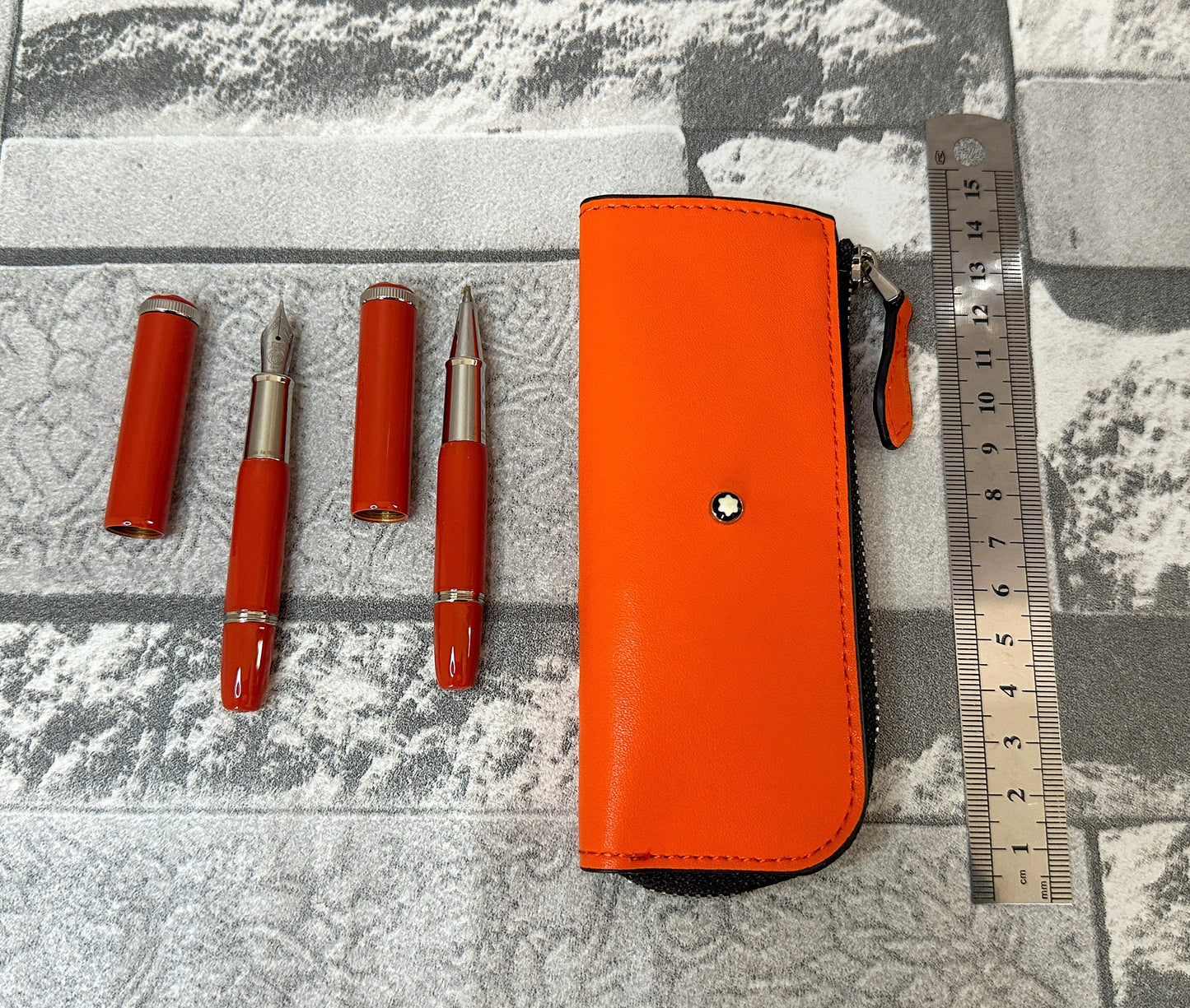 Estuche para pluma Baby color coral