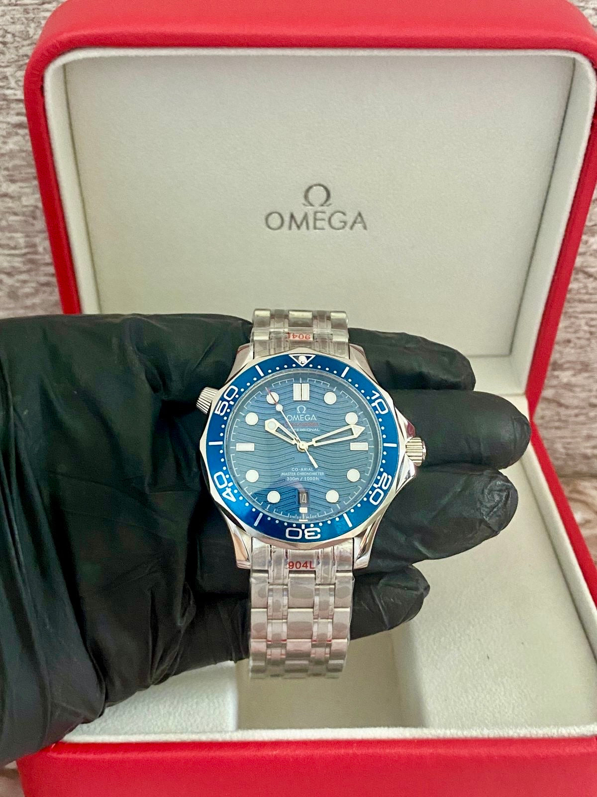 Reloj Sea Master AAA Automatico azul