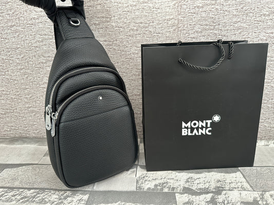 Bolsa crossbody tipo Pechera de Piel Genuina MB