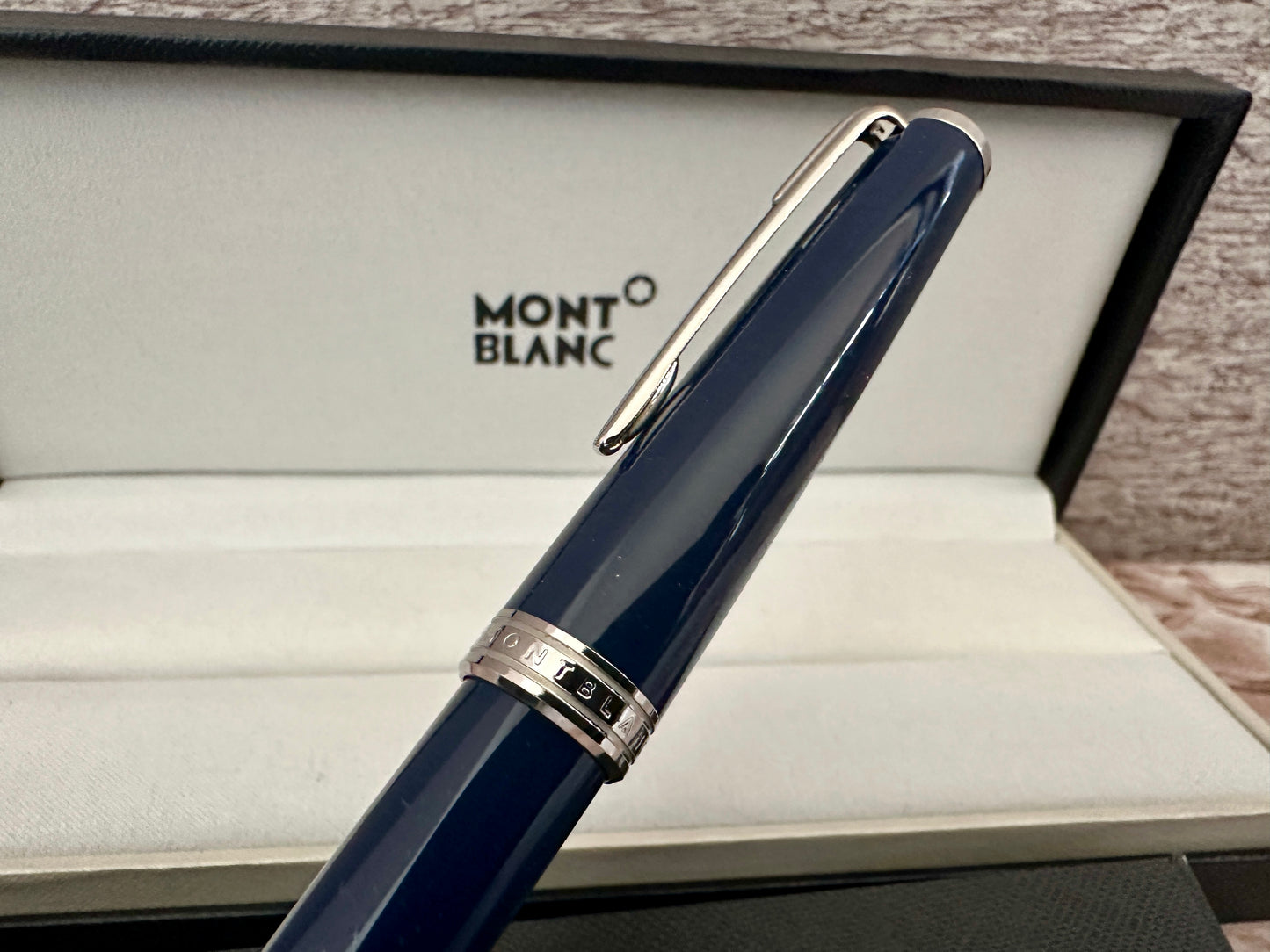 Pluma MB Rollerball PIX azul