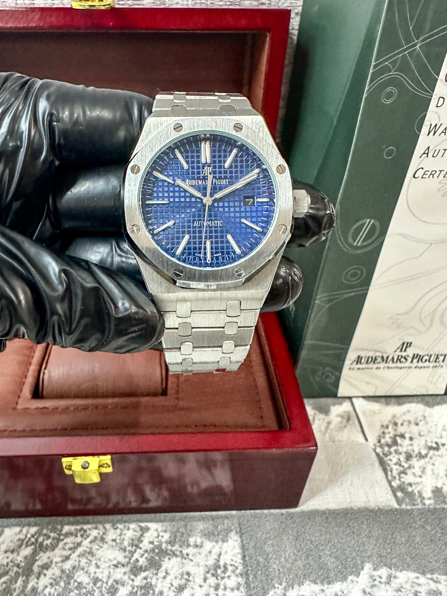Reloj AP Automático carátula azul