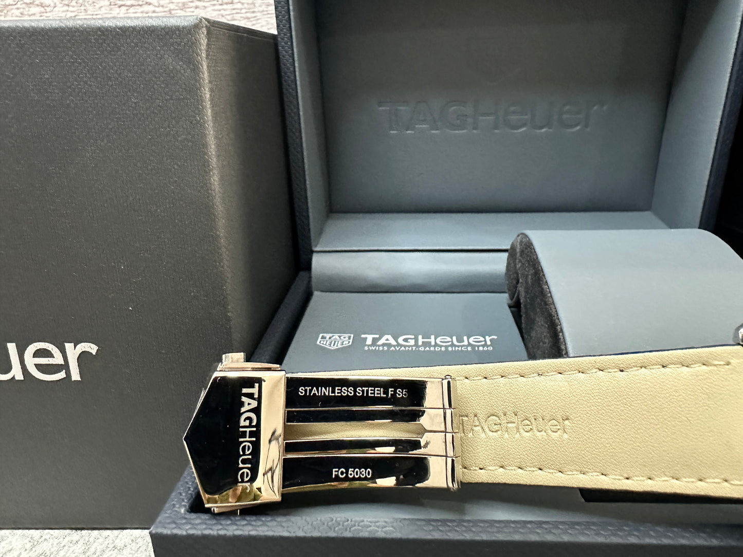 Reloj Carrera AAA Automático Correa de Piel azul