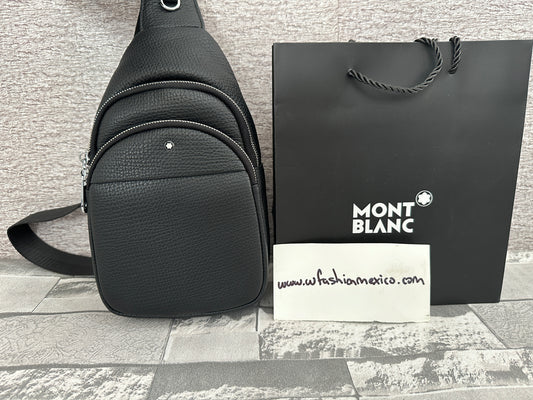 Bolsa crossbody tipo Pechera de Piel Genuina MB