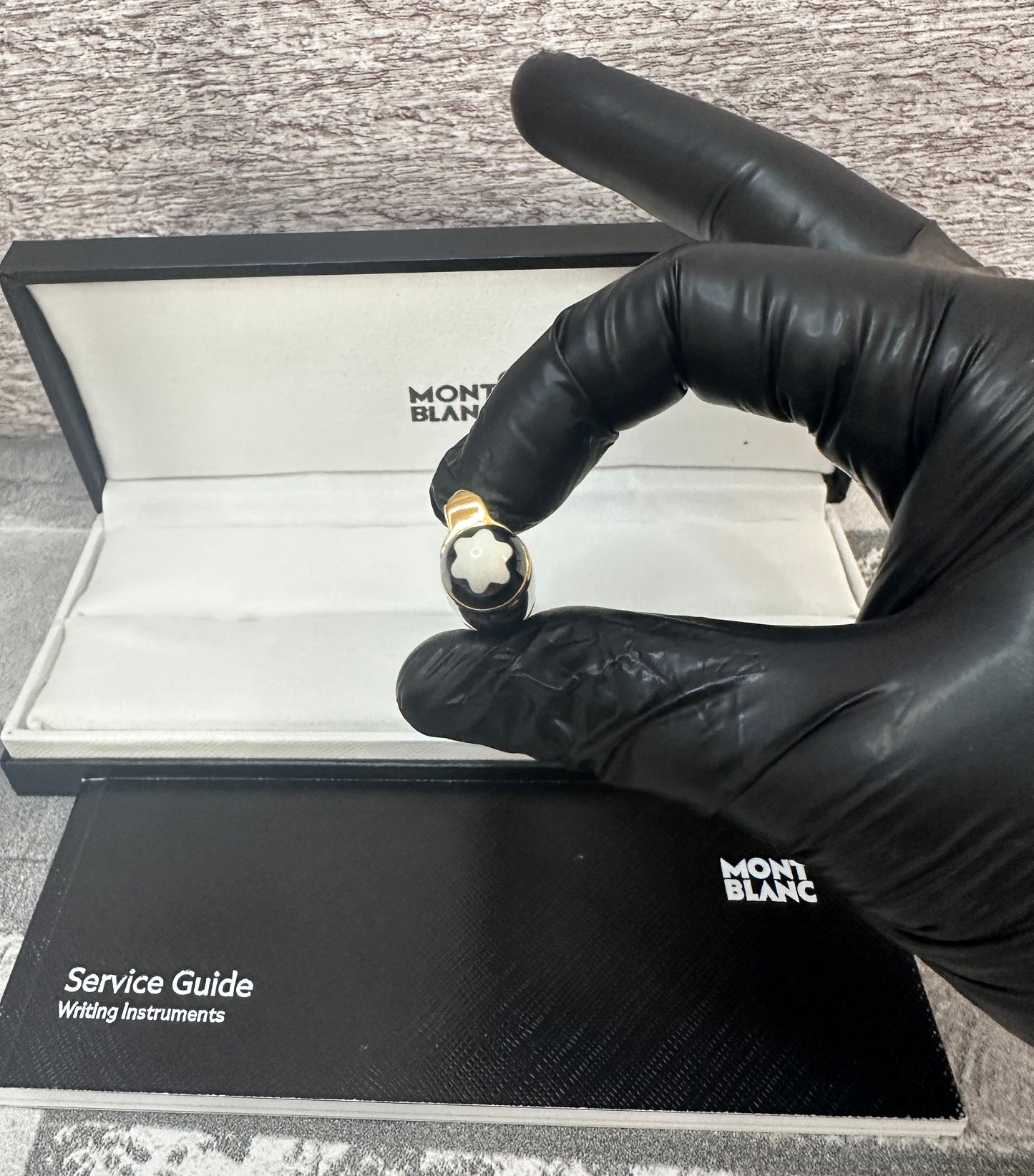 Pluma clásica MB tipo rollerball