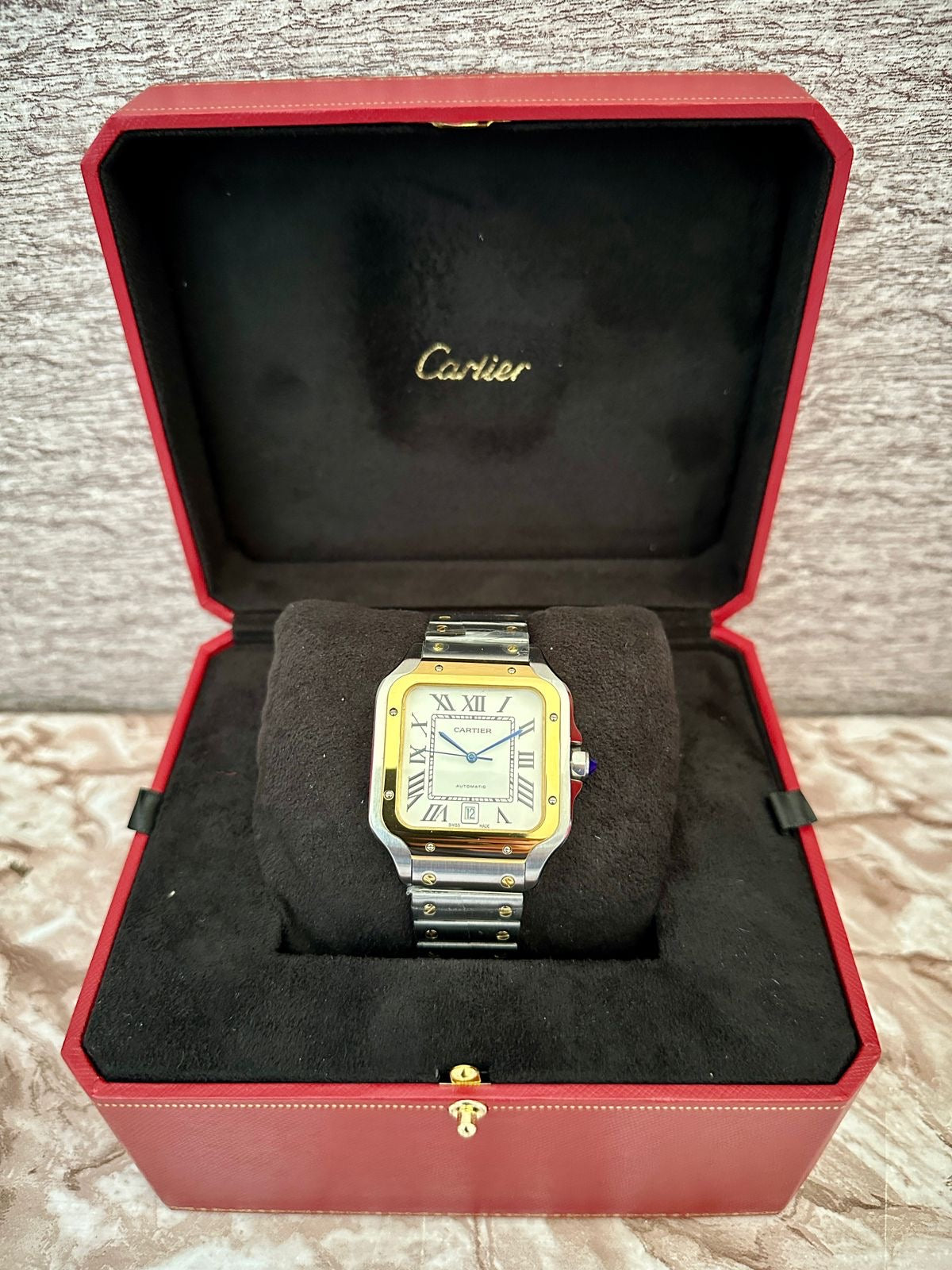 Reloj Santos Crt1er AAA Automático