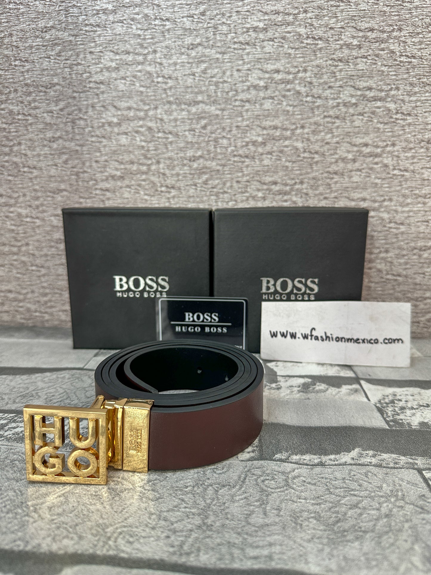 Cinturón B0SS de doble vista