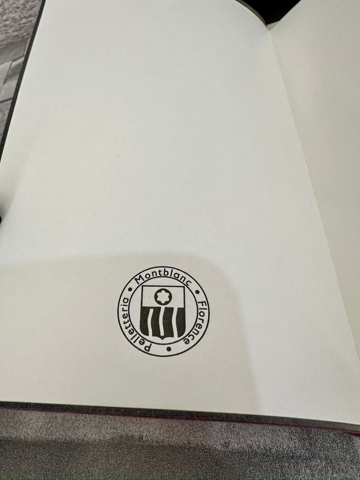 Cuaderno de escritura color azul Mont