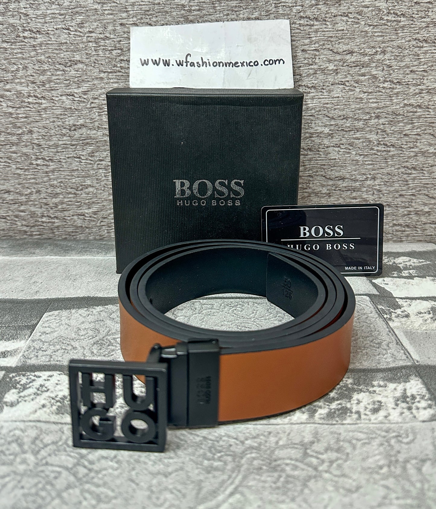 Cinturón B0SS de doble vista