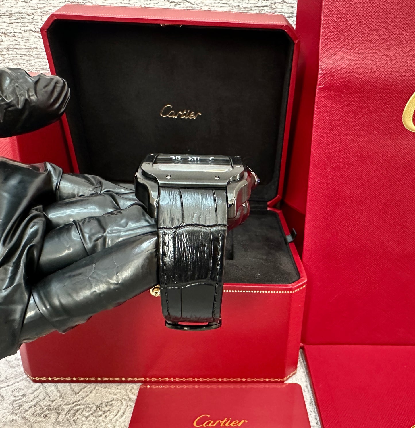 Reloj Santos AAA Automático negro