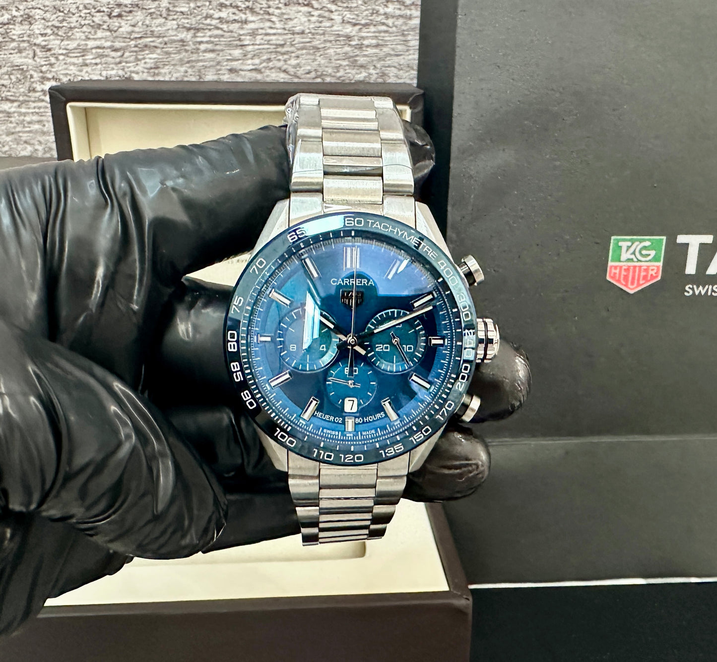 Reloj Carrera azul