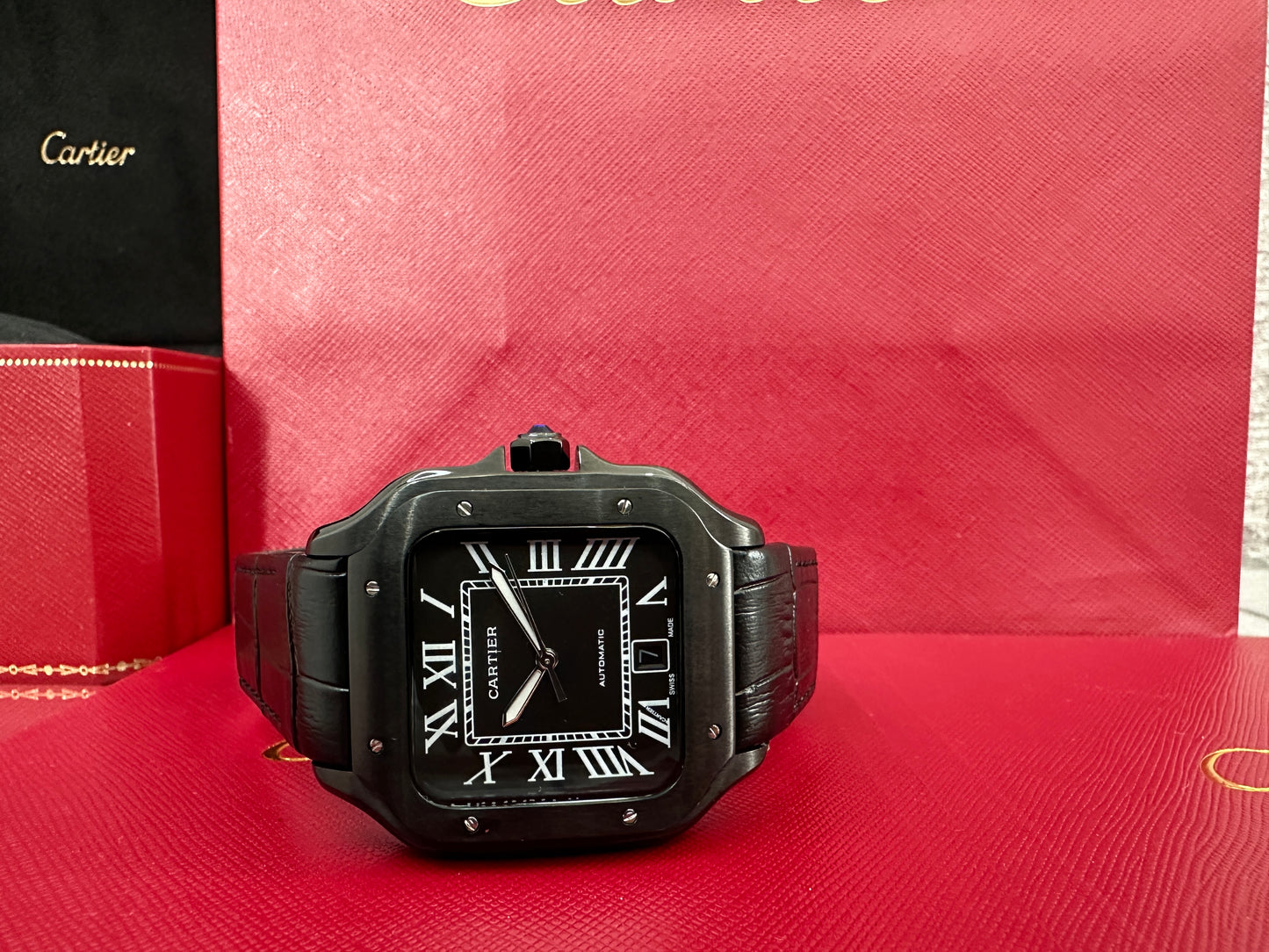 Reloj Santos AAA Automático negro