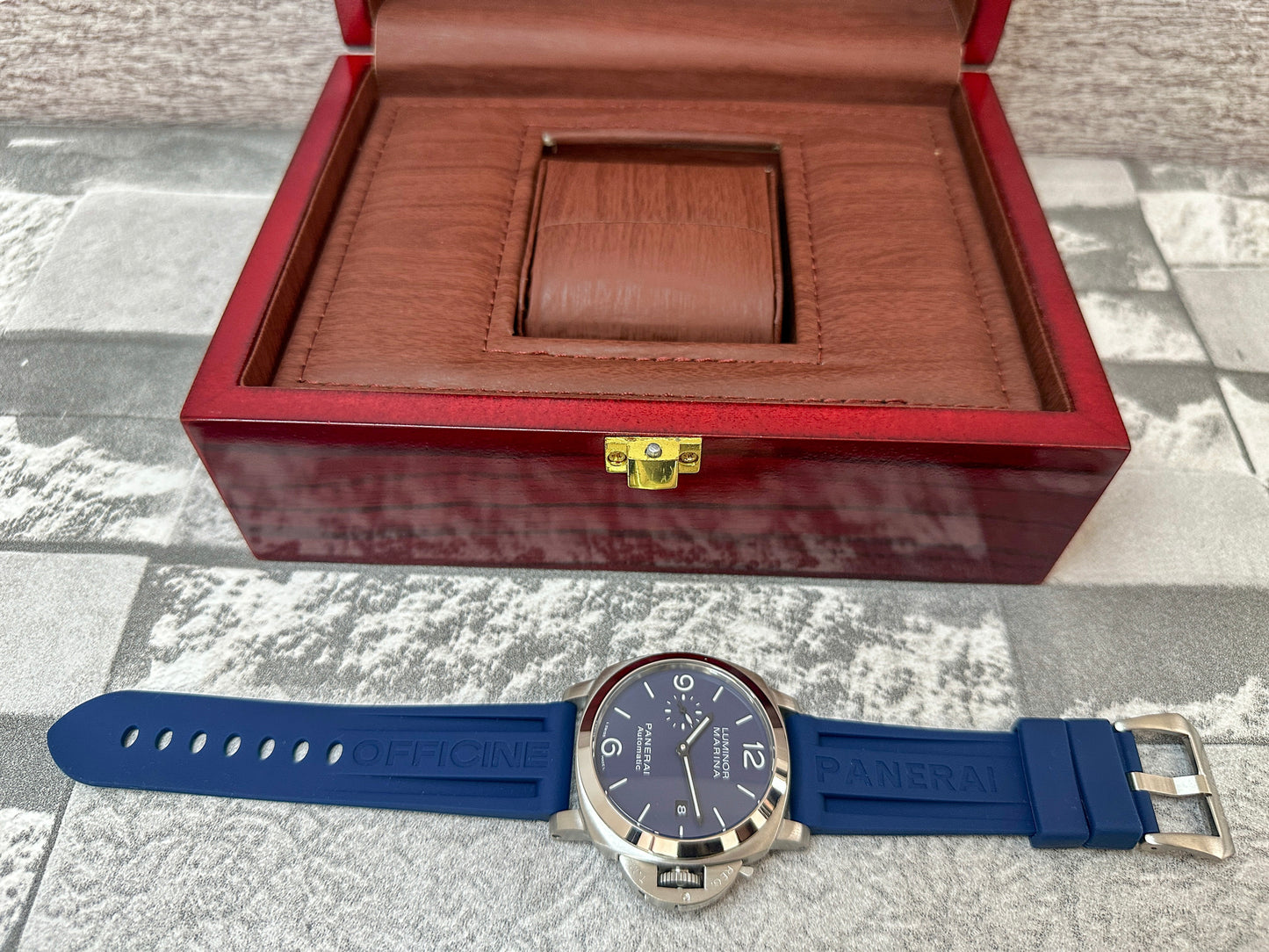 Reloj Pane Luminor Marina AAA Automático azul