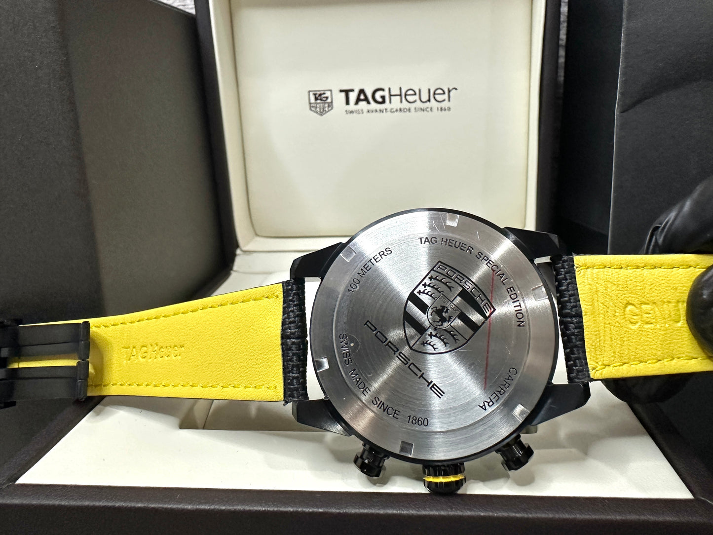 Reloj Carrera P0RSCHE Yellow