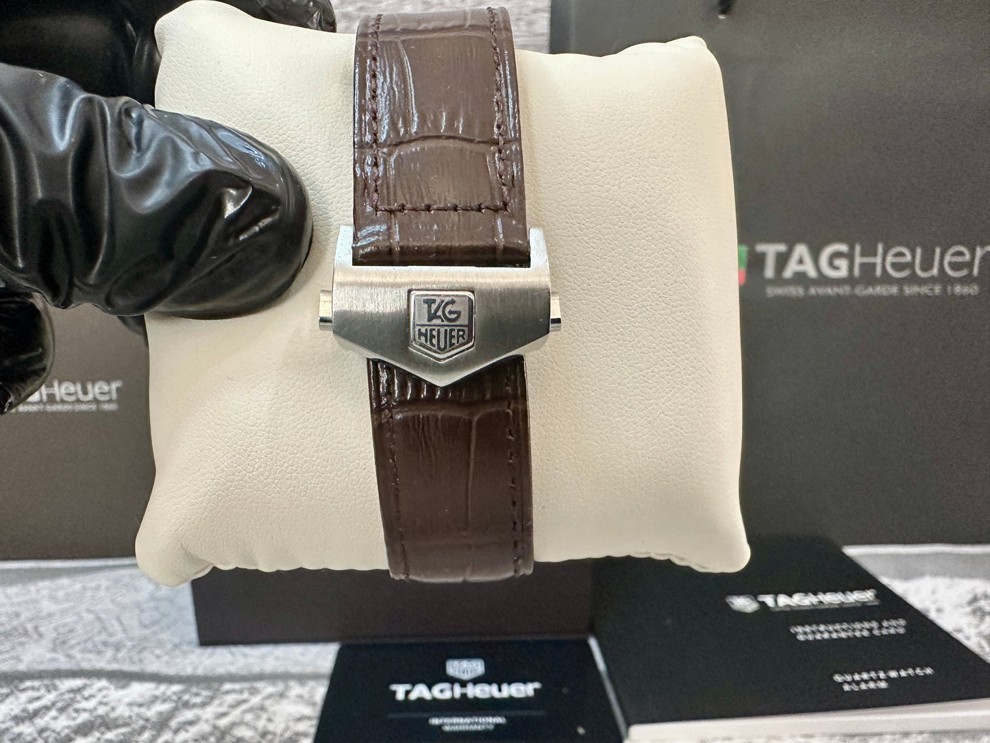 Reloj Carrera AAA Automático Correa de piel café