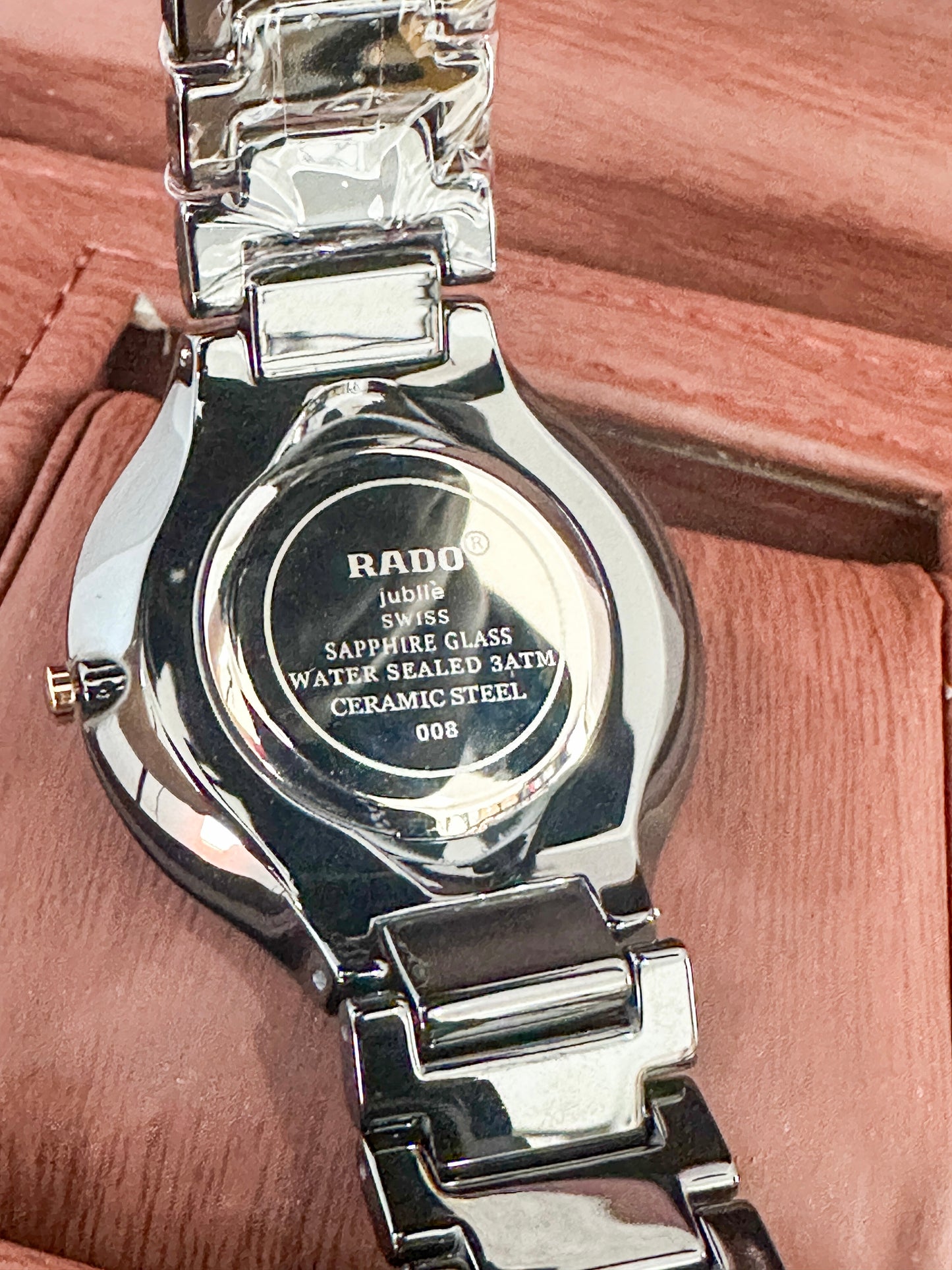 Reloj RAD0 negro 30 mm para dama