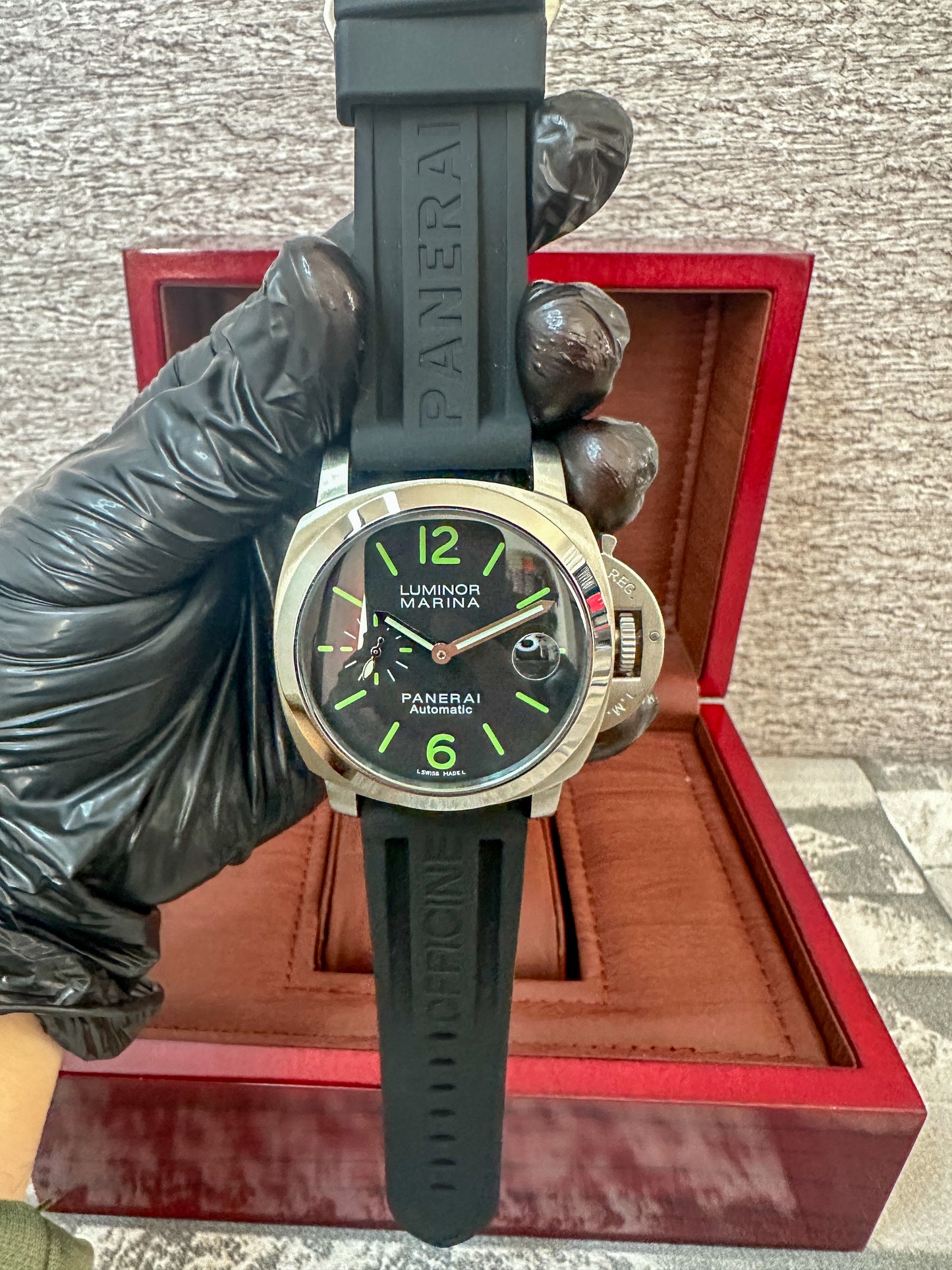Reloj Pane Luminor Marina AAA Automático negro