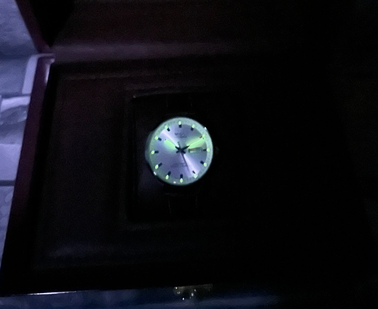 Reloj MID0 automático correa de piel café