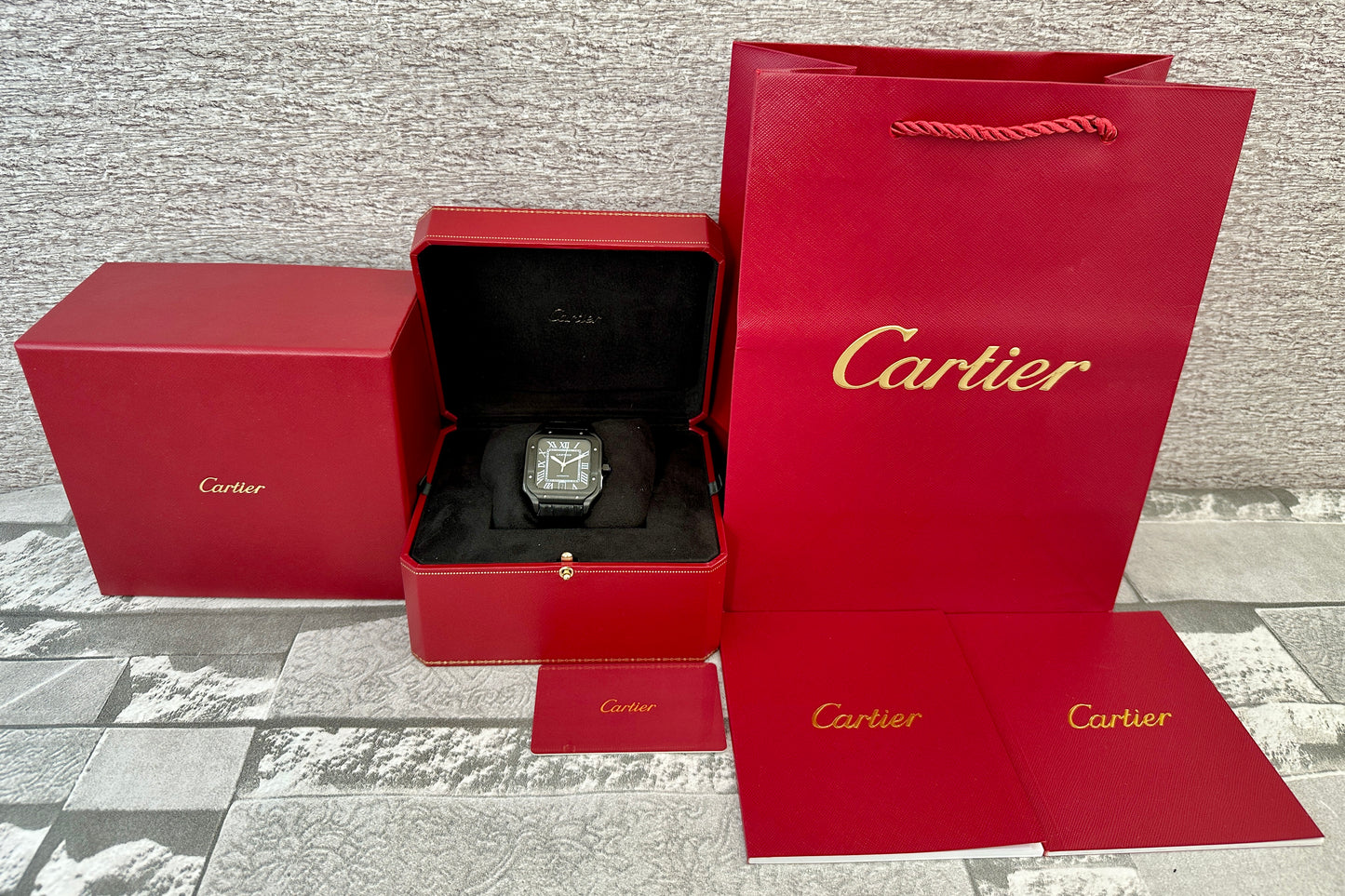 Reloj Santos AAA Automático negro