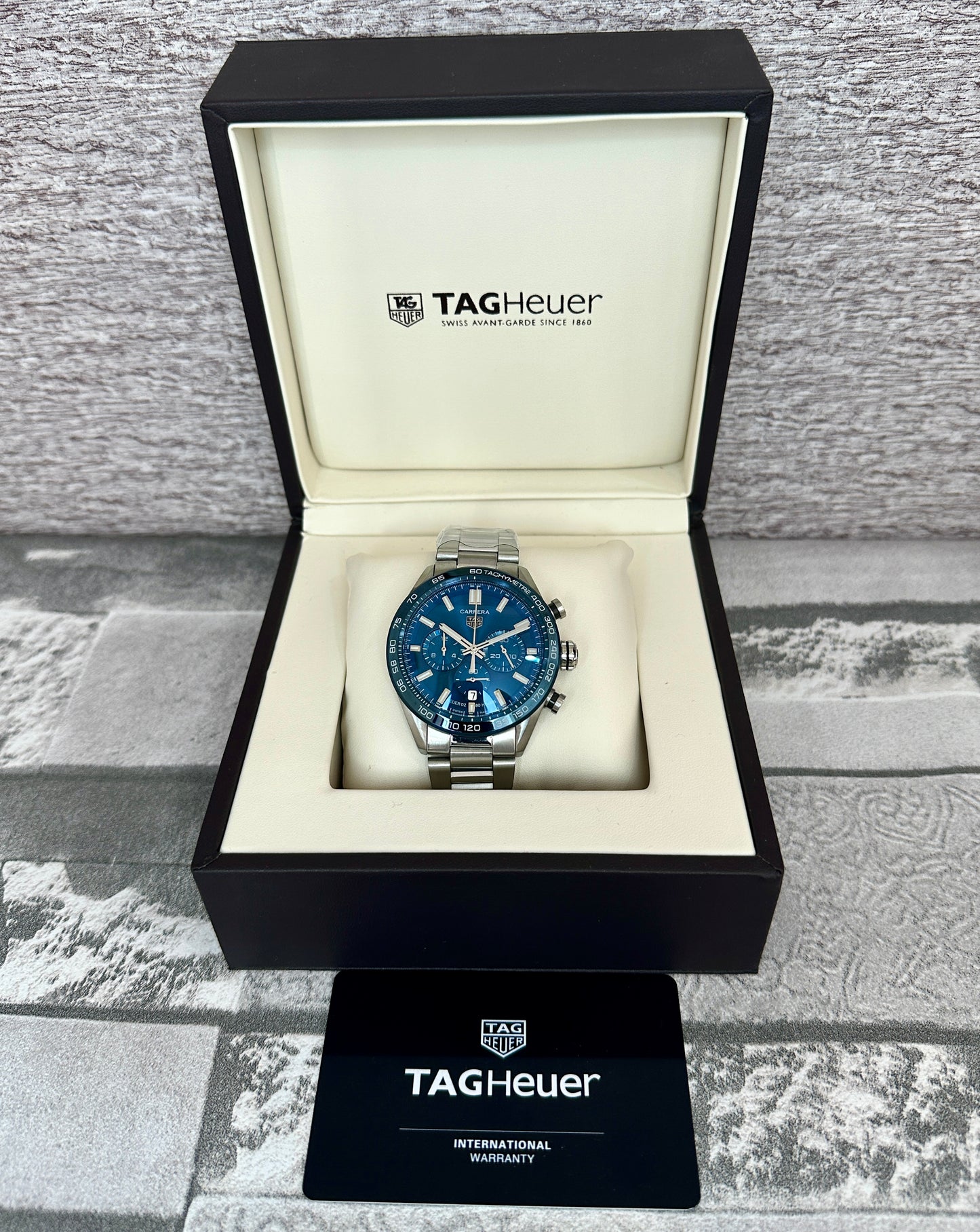 Reloj Carrera azul