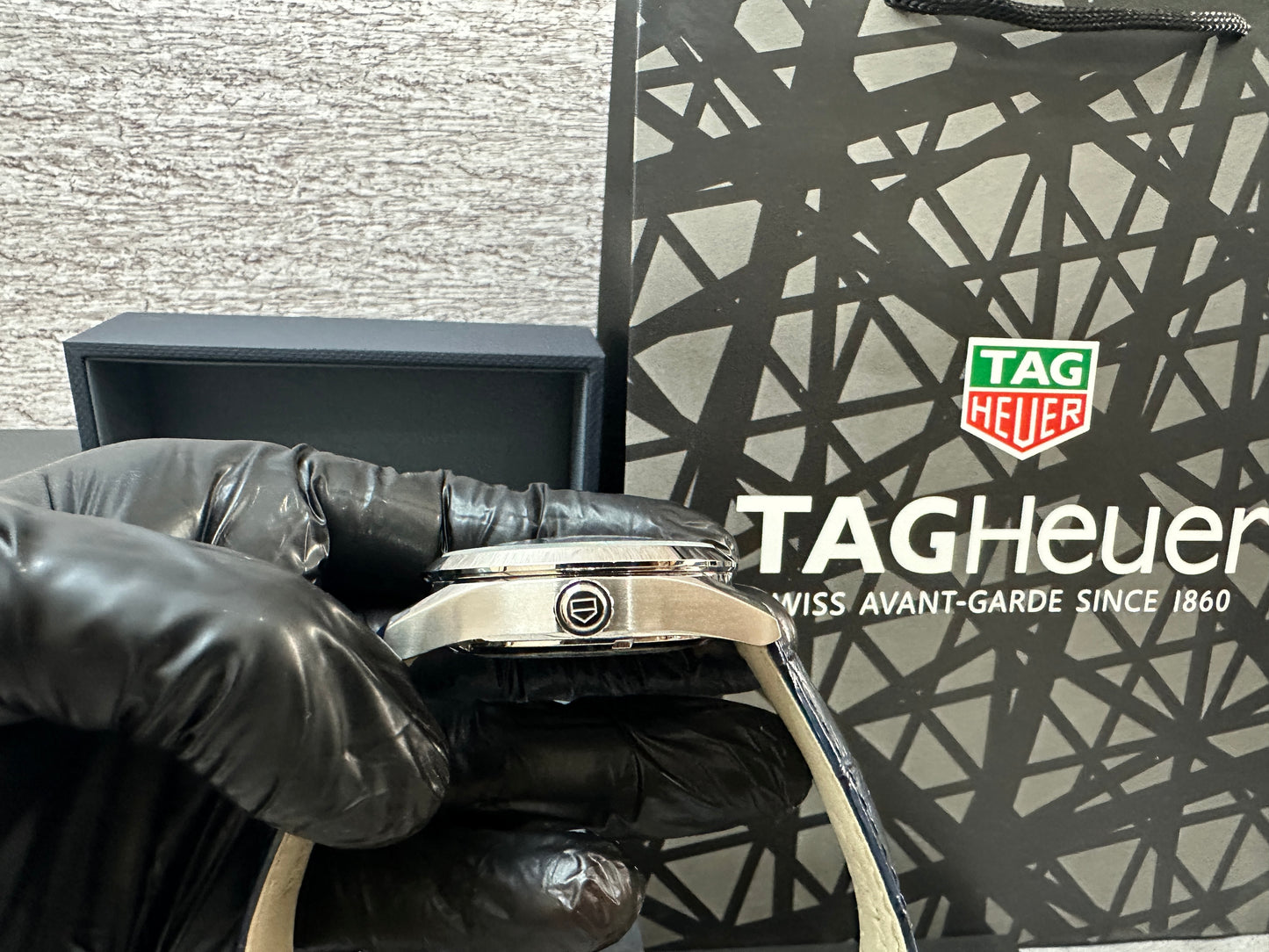 Reloj Carrera AAA Automático Correa de Piel azul