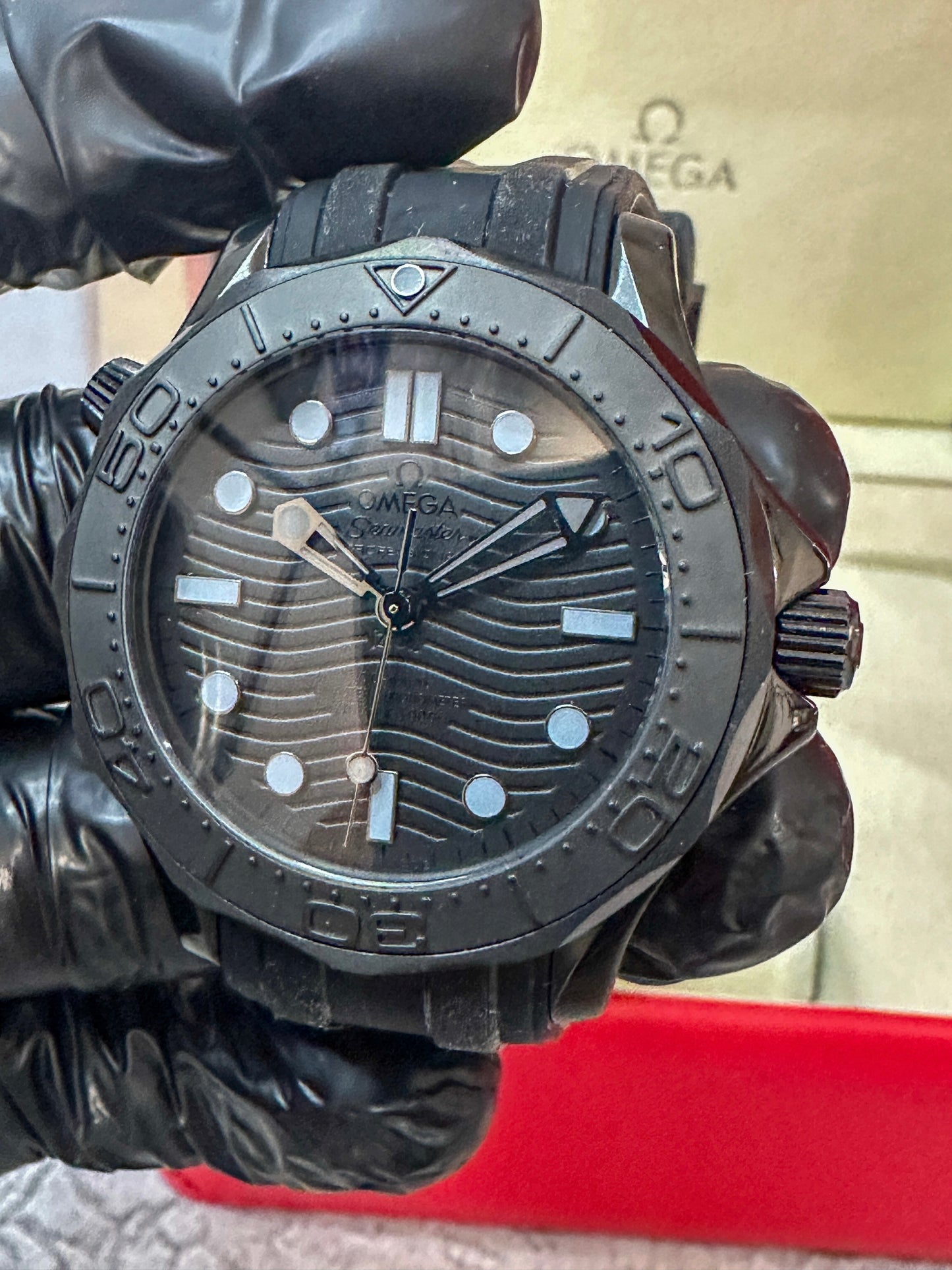 Reloj Sea Master Diver Negro, AAA, Automatico
