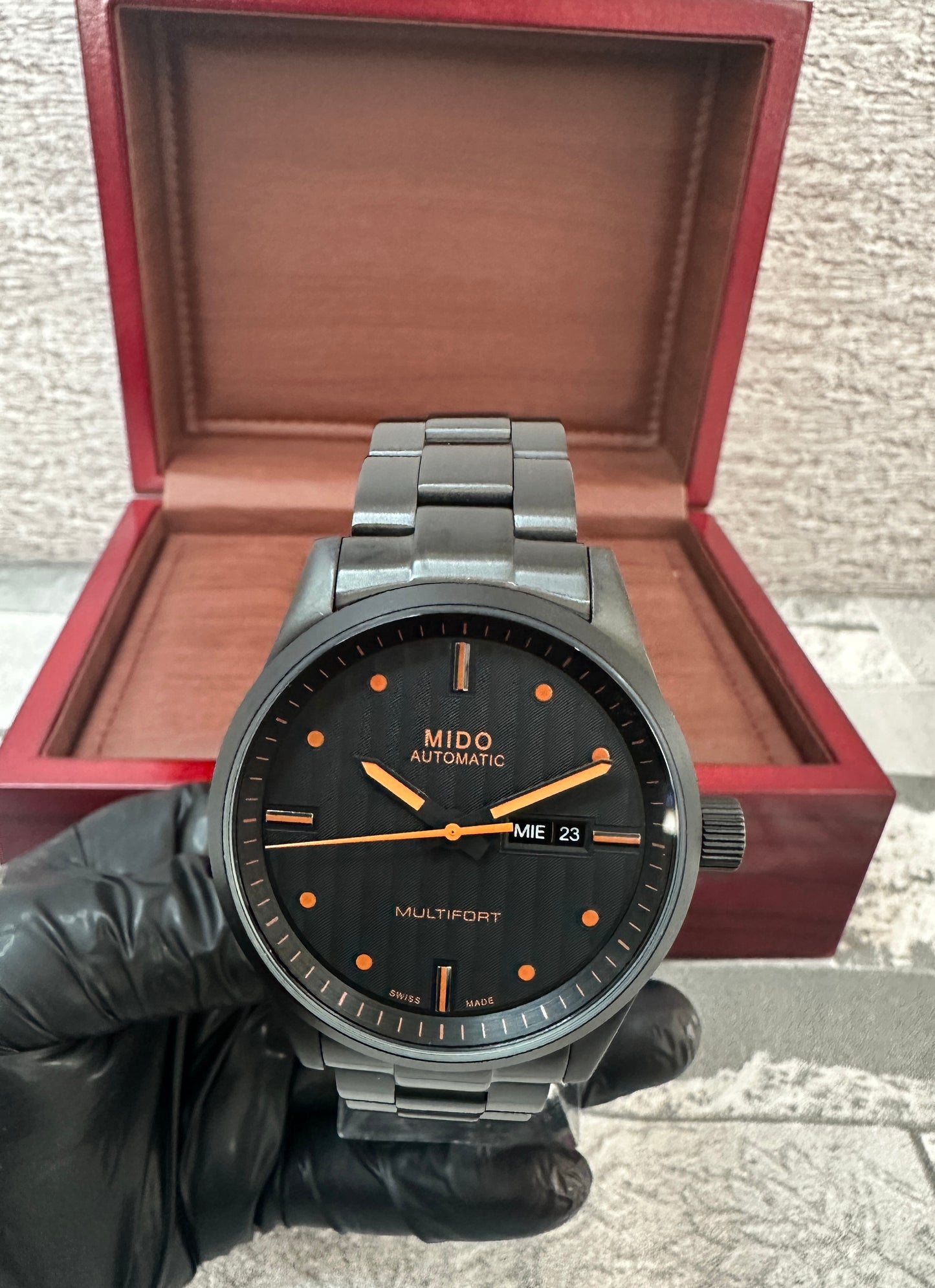 Reloj MID0 Multi Fort automático negro