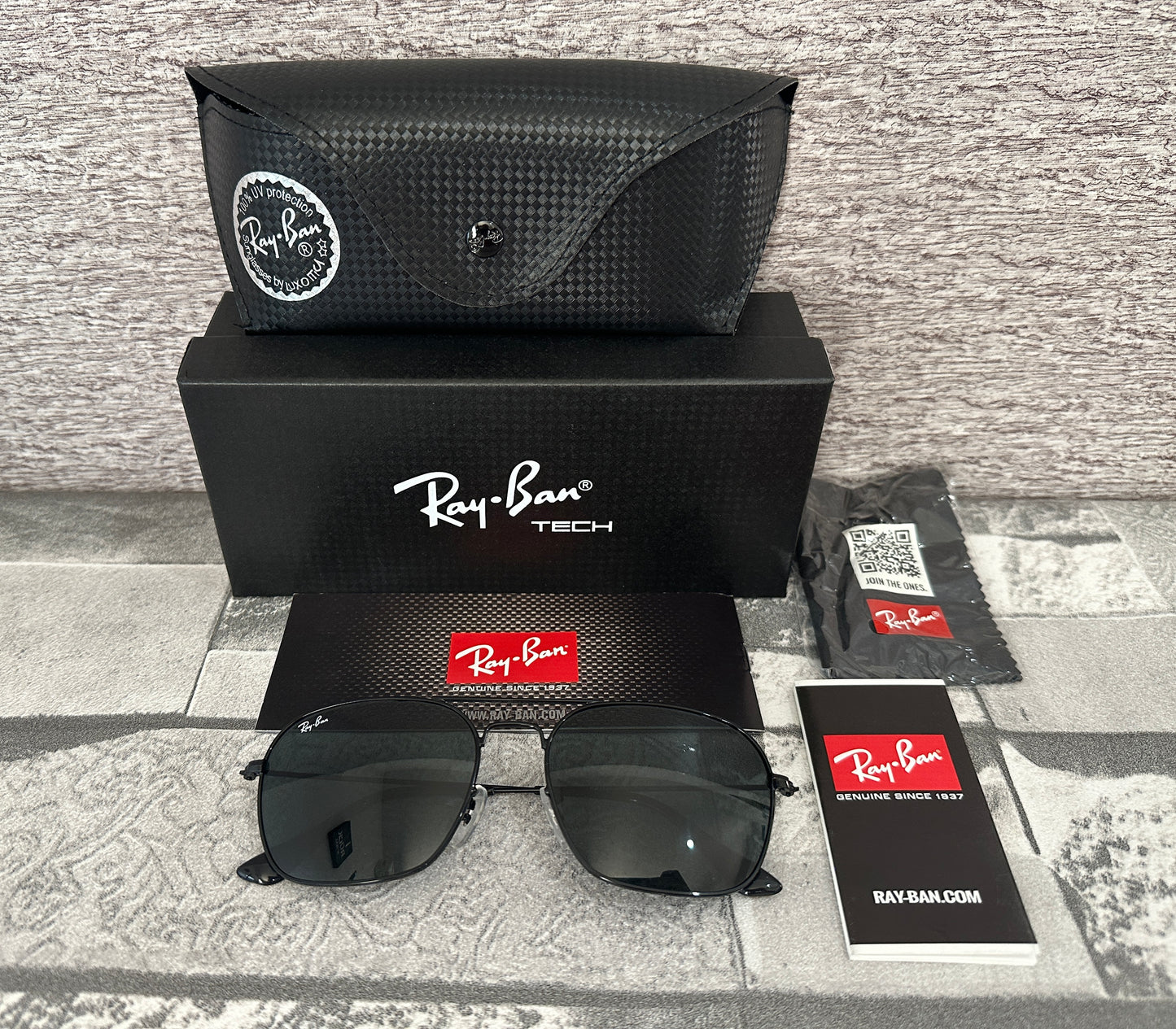 Lentes de Sol Ray B. Caravan negros