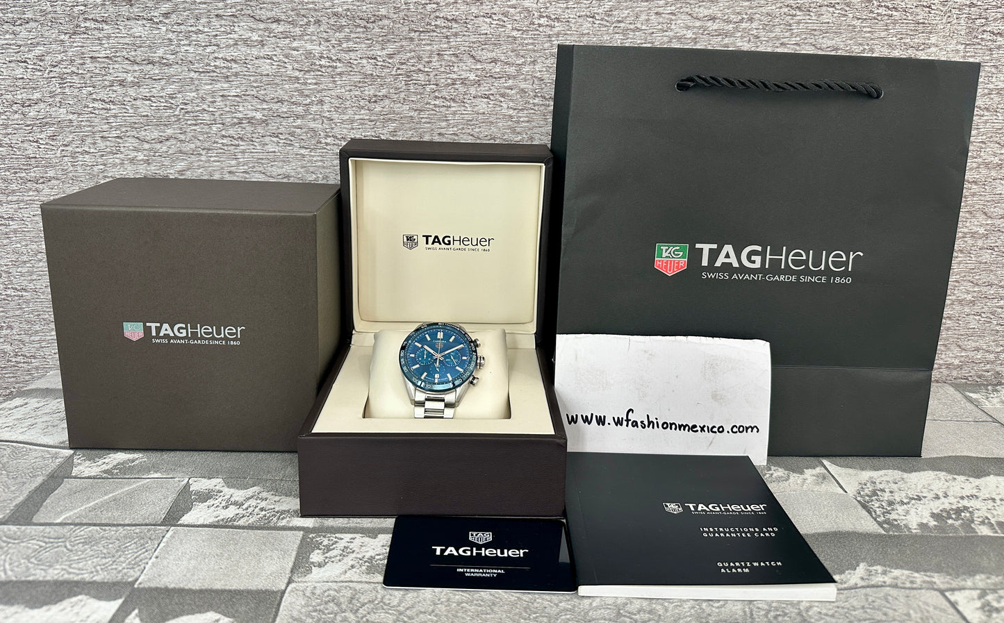 Reloj Carrera azul