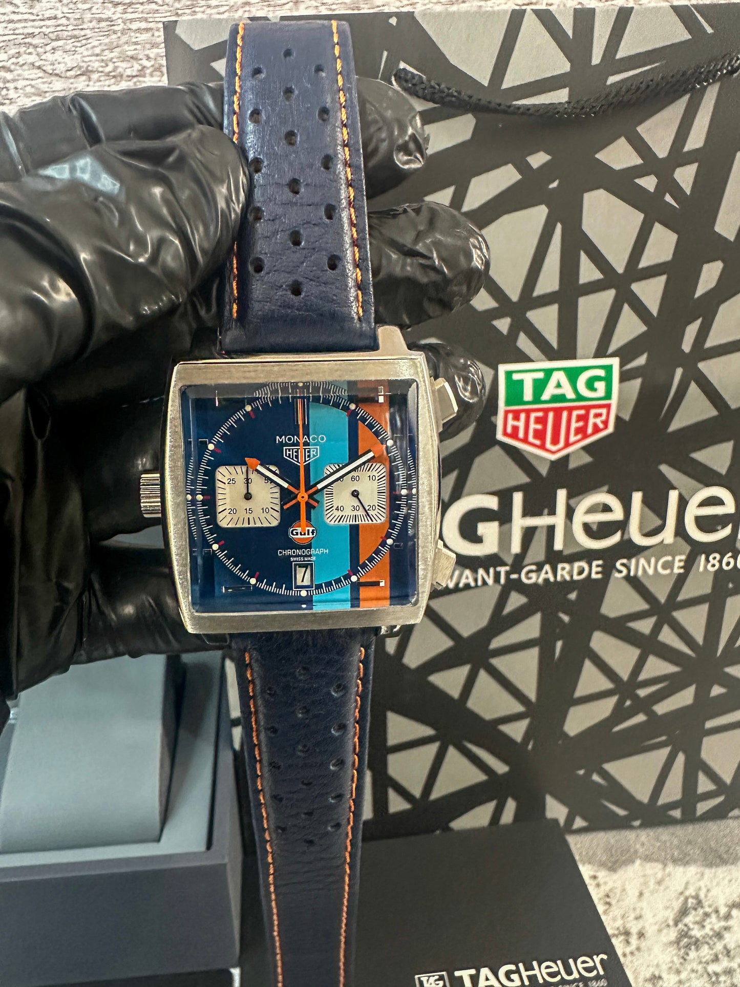 Reloj Monaco GULF, AAA