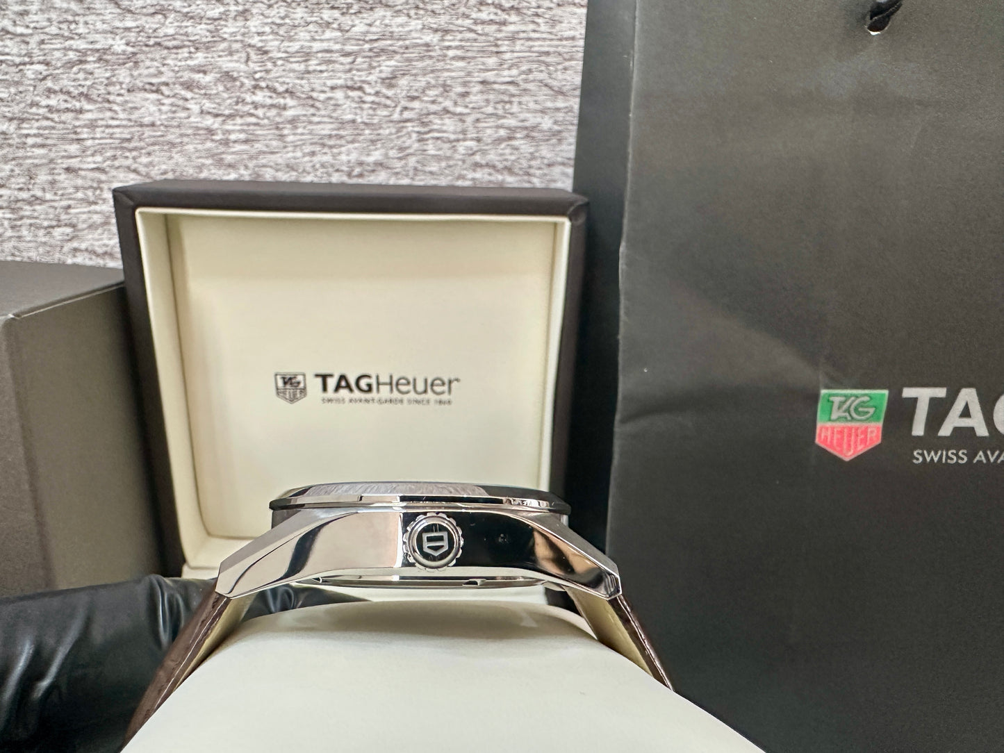 Reloj Carrera AAA Automático Correa de piel café