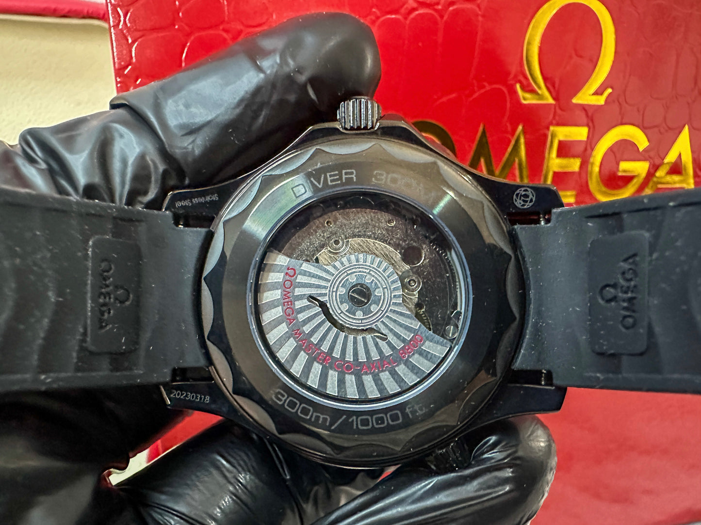 Reloj Sea Master Diver Negro, AAA, Automatico
