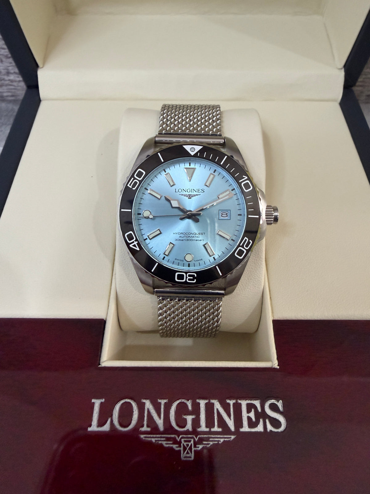 Reloj Long. Hydroconquest AAA, Automático, azul