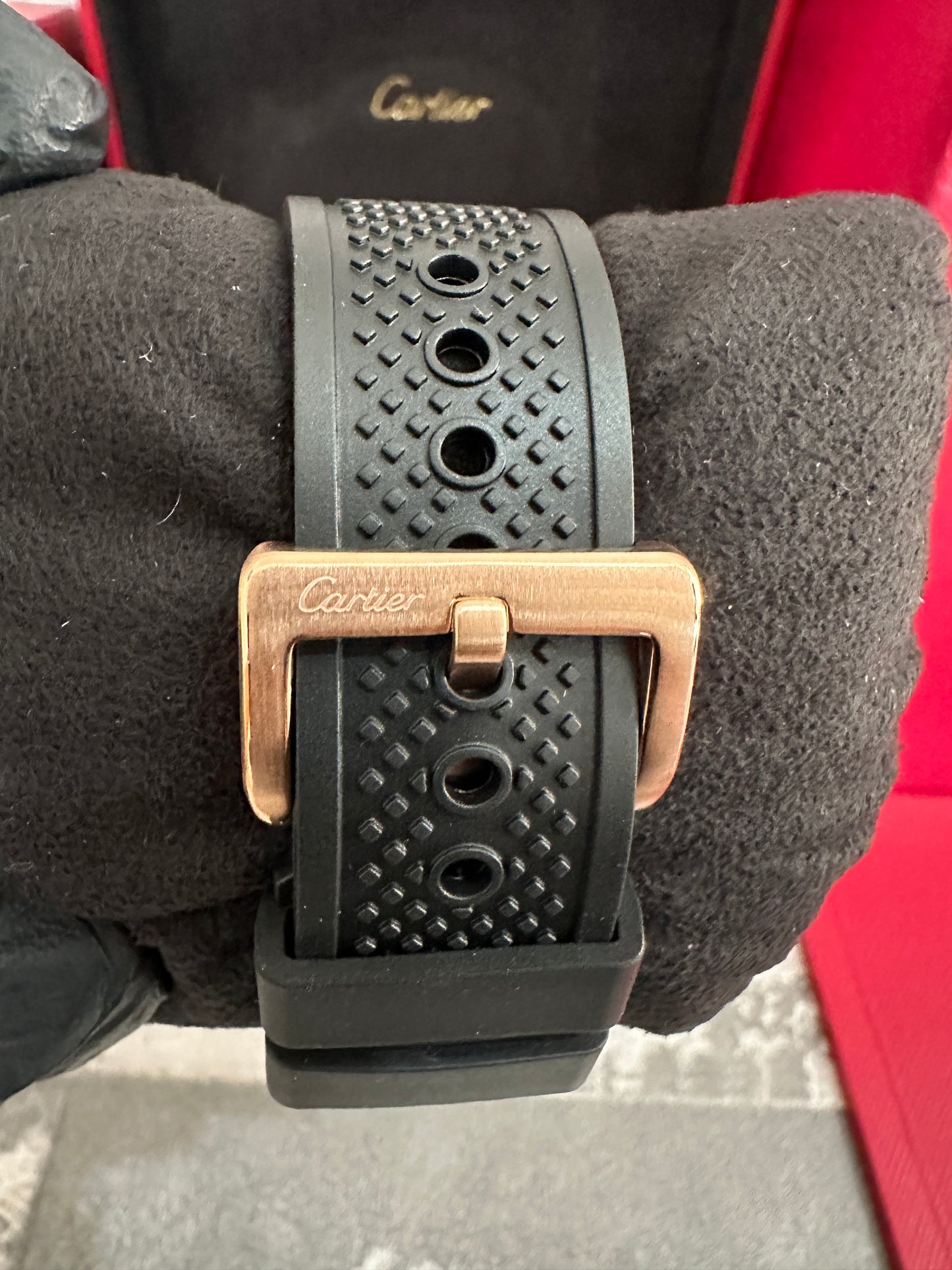 Calibre Diver AAA Automático correa de caucho