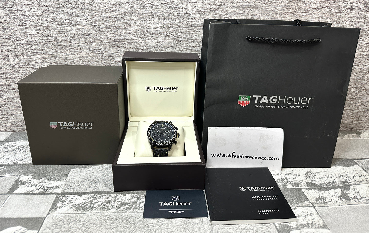 Reloj Carrera P0RSCHE Yellow