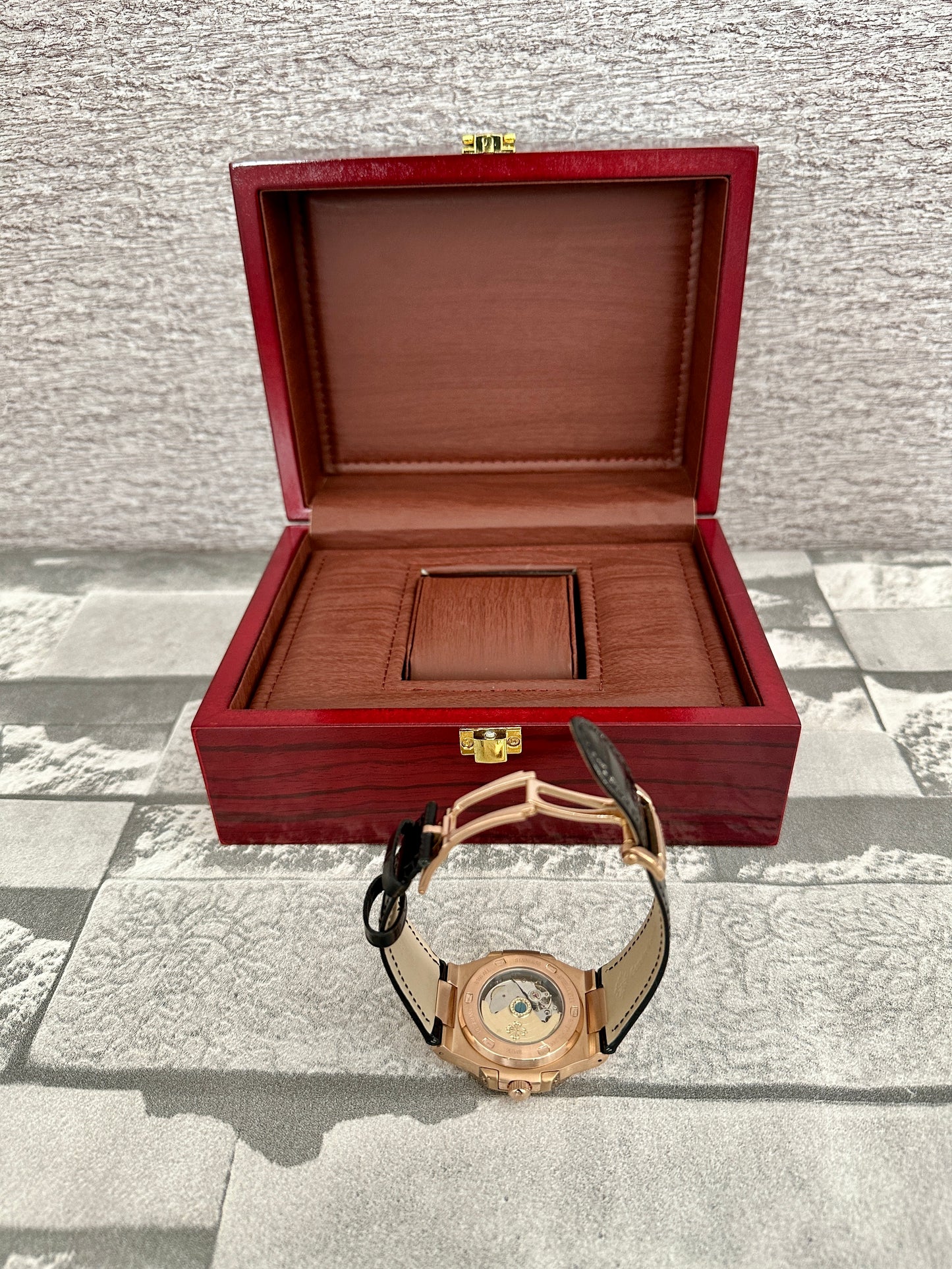 Reloj Pat Nautilus AAA Automático Correa de Piel