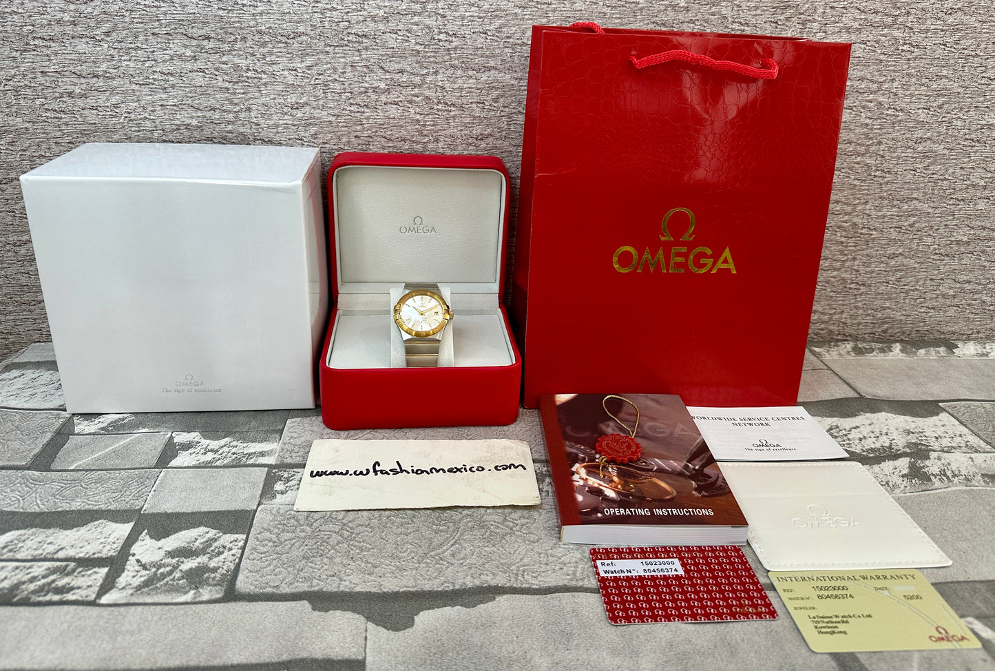 Reloj Constellation, AAA, Automático, color oro acero