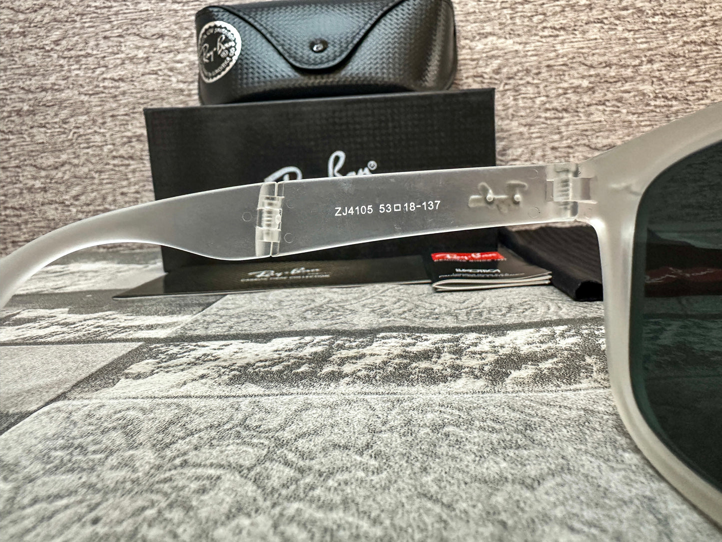 Lentes de sol Ray B. Wayfarer plegables
