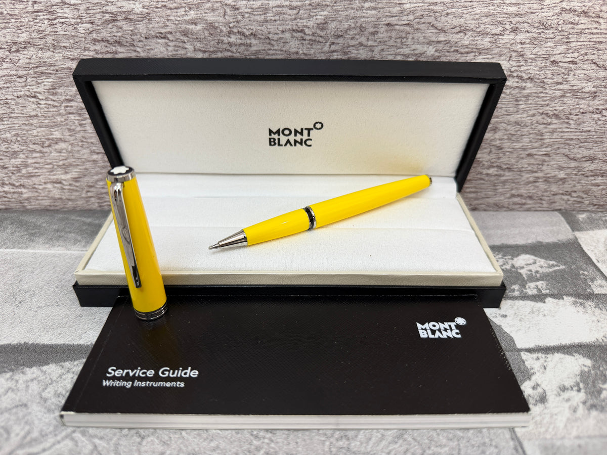 Pluma MB rollerball PIX amarilla