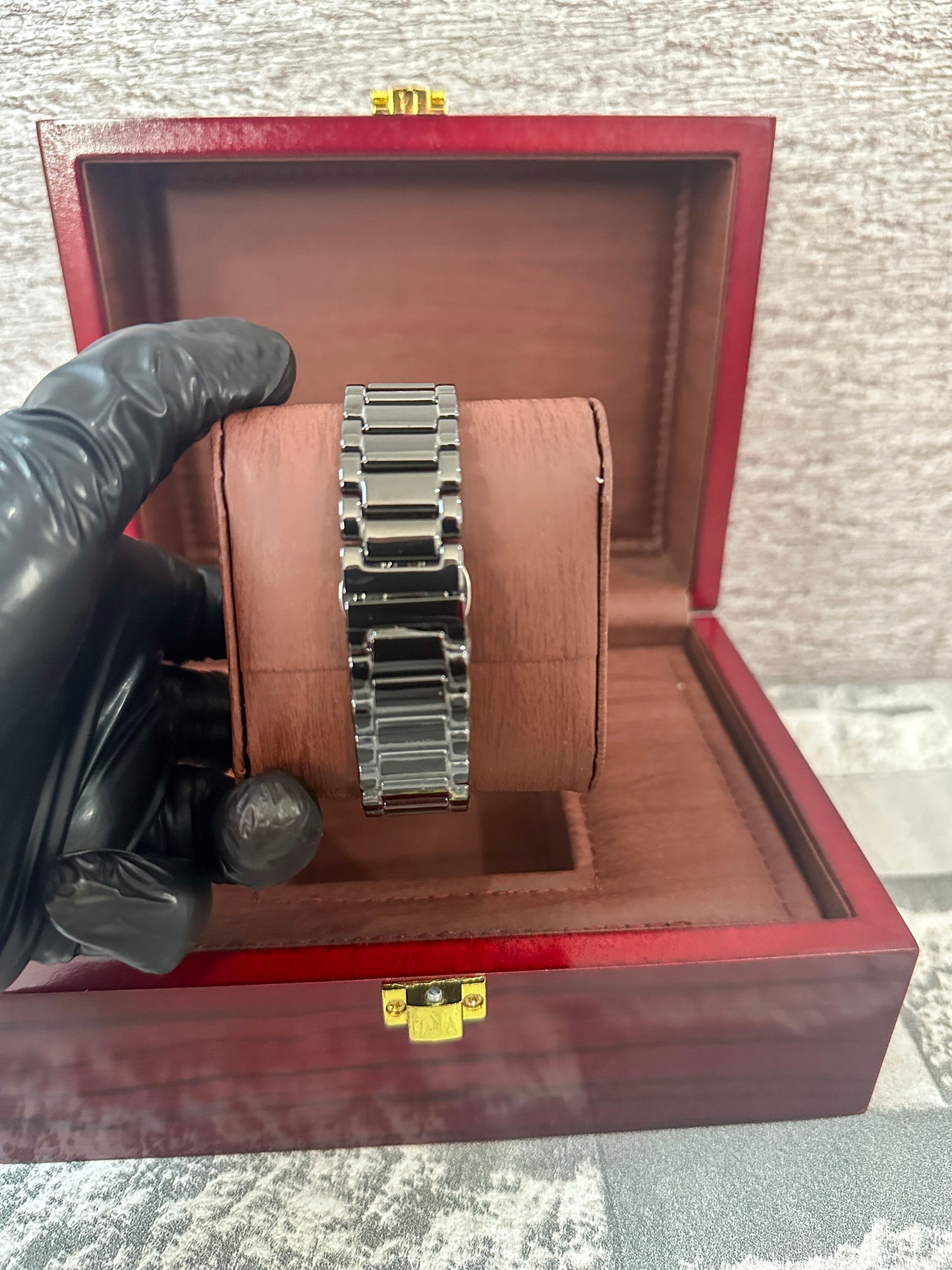 Reloj RAD0 negro 30 mm para dama