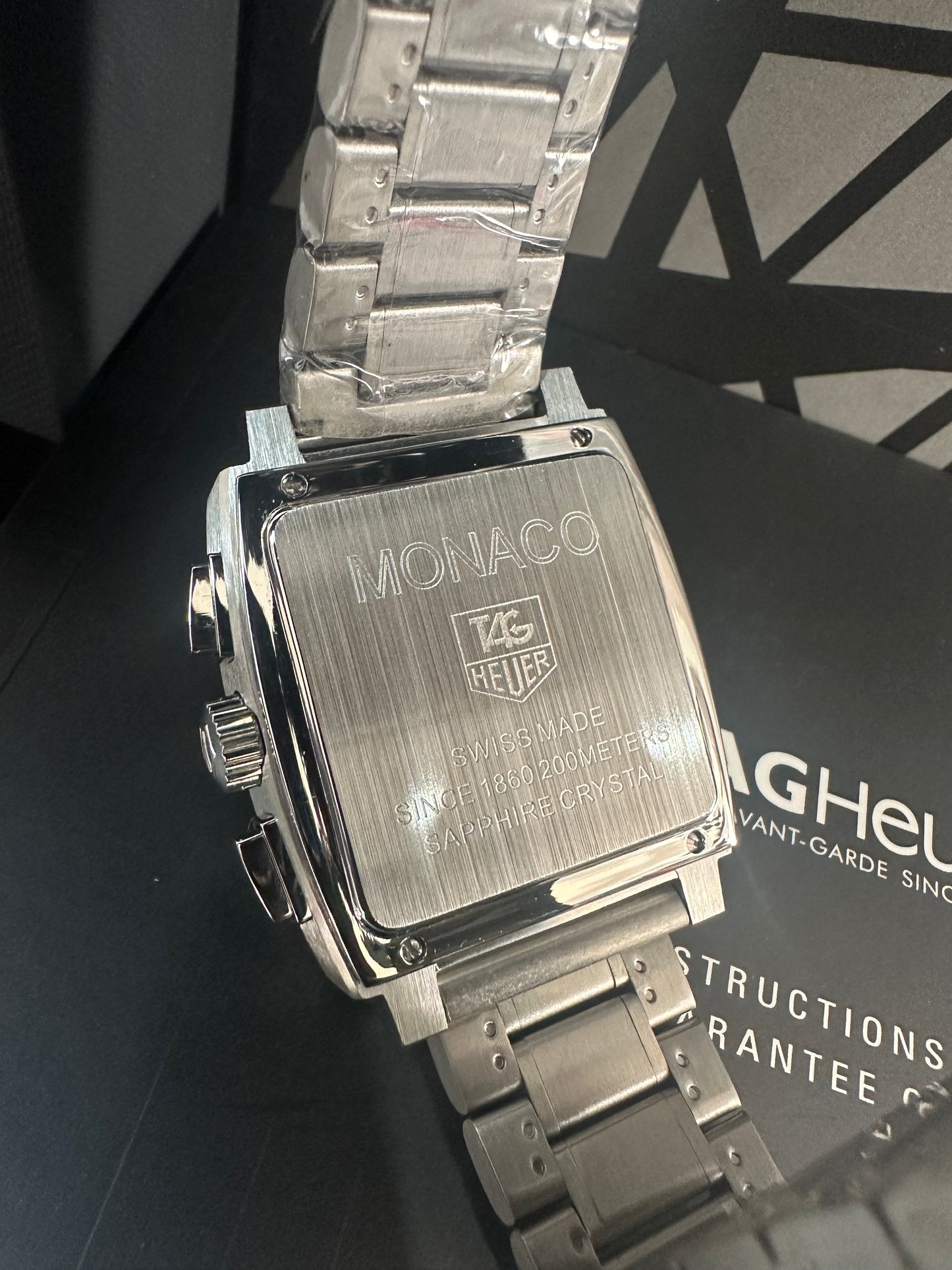 Reloj Monaco Chronograph azul, AAA