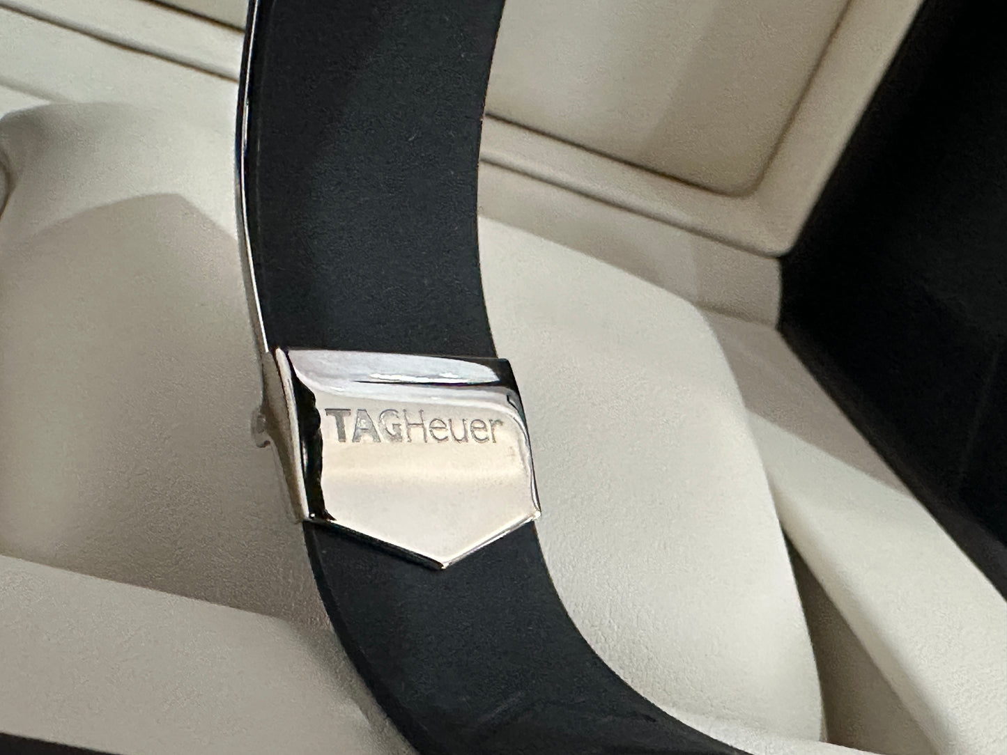 Reloj Aqua Racer AAA Automático negro con caucho