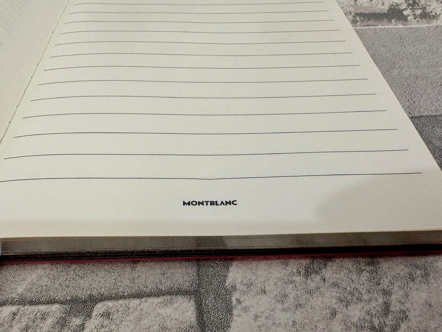 Libreta de escritura Mont B. Hojas rayadas