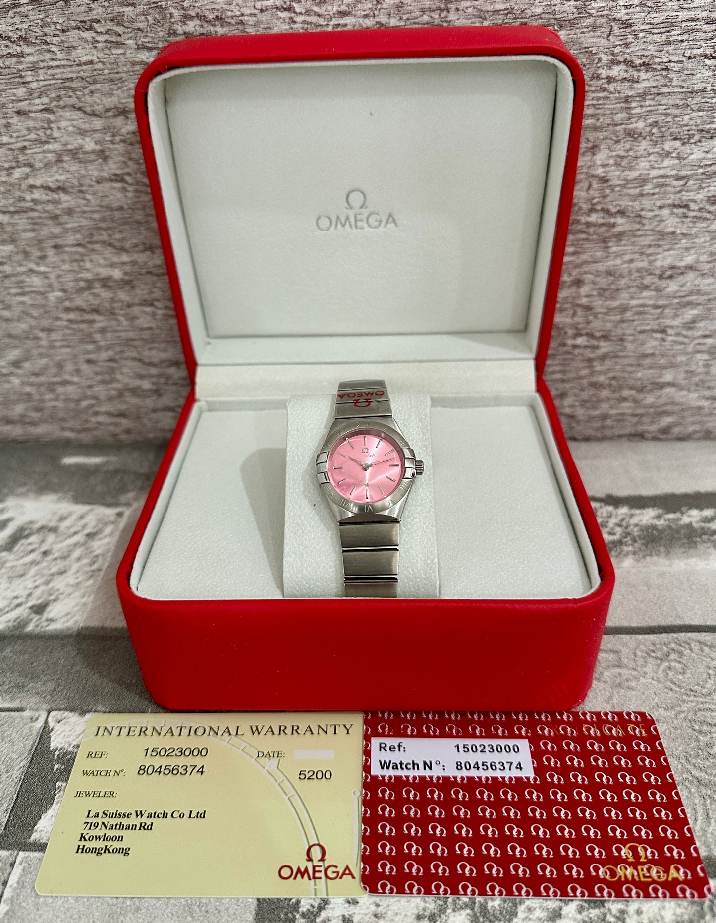 Reloj Constellation Dama, AAA, Quartz, color rosa