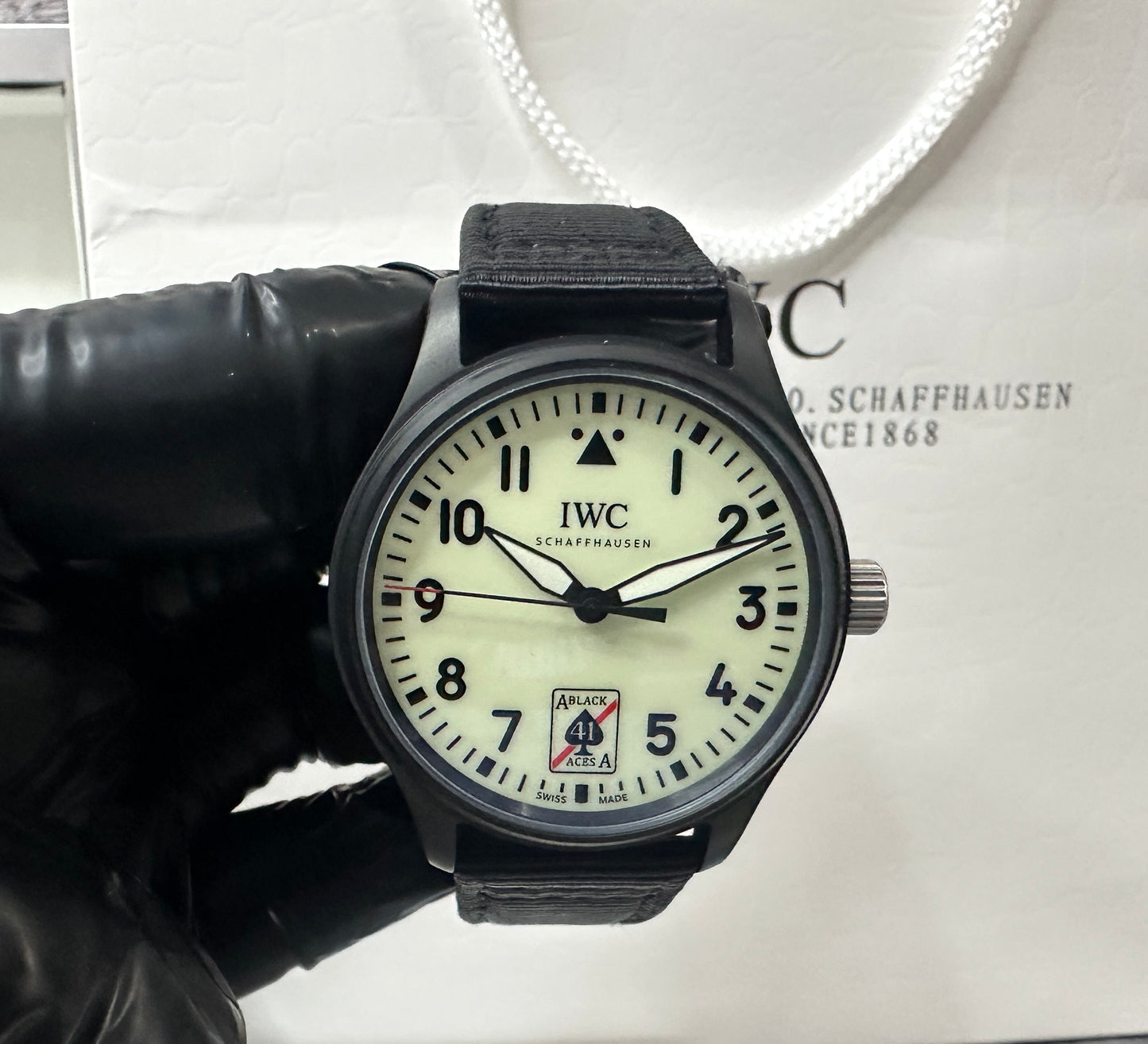 Reloj De Aviador Black Aces AAA