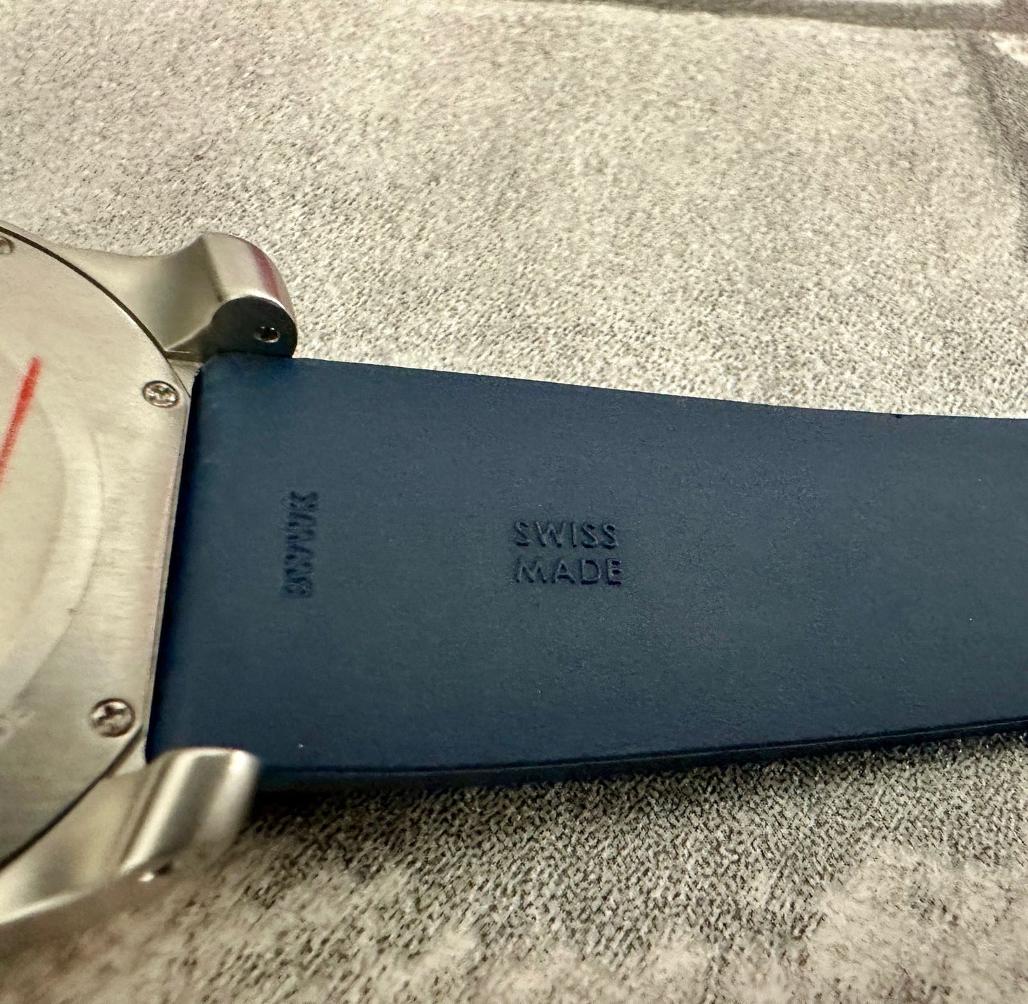 Calibre Diver AAA Automático correa de caucho Azul