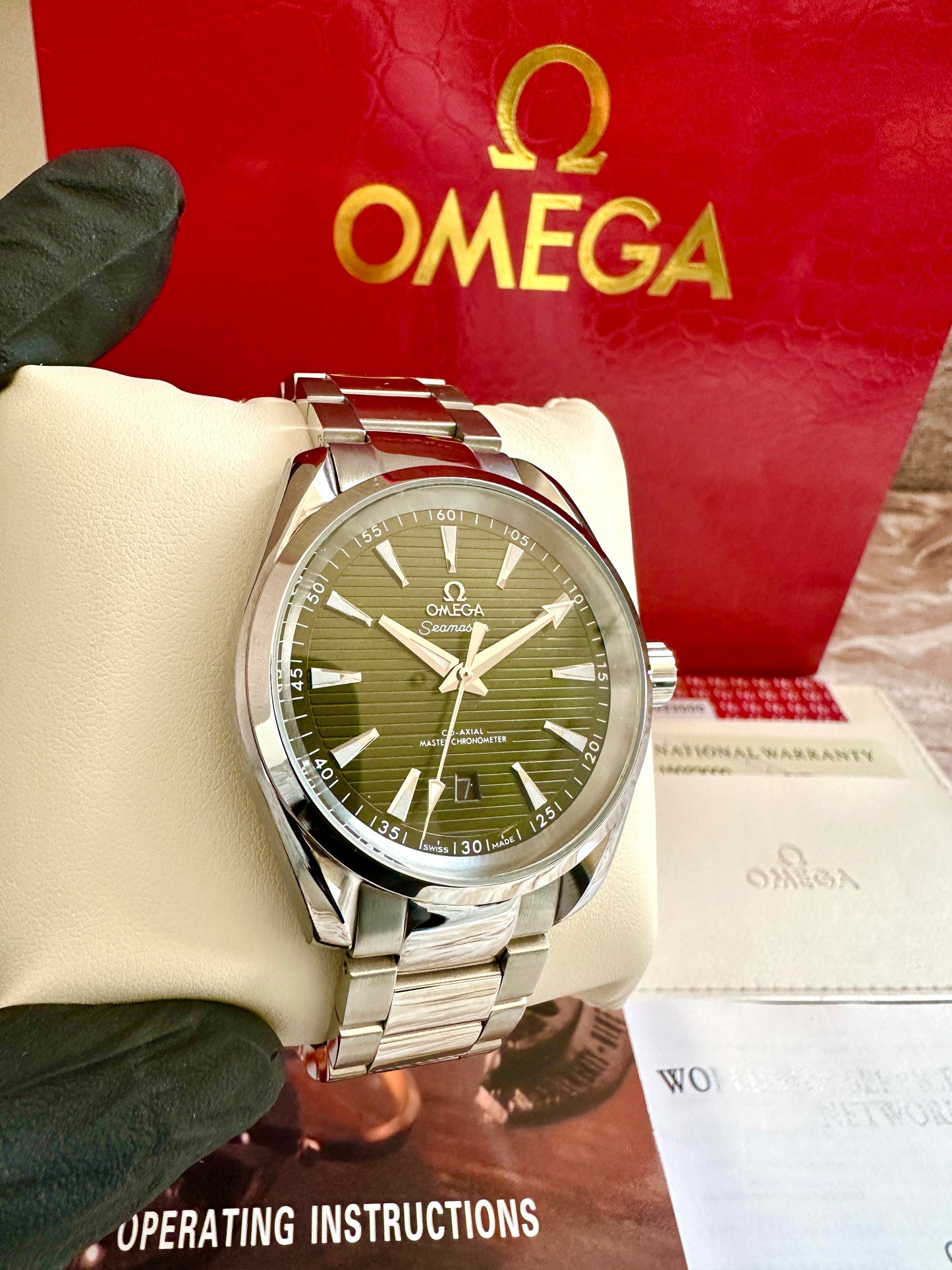Reloj OM Aqua Terra AAA Automatico verde